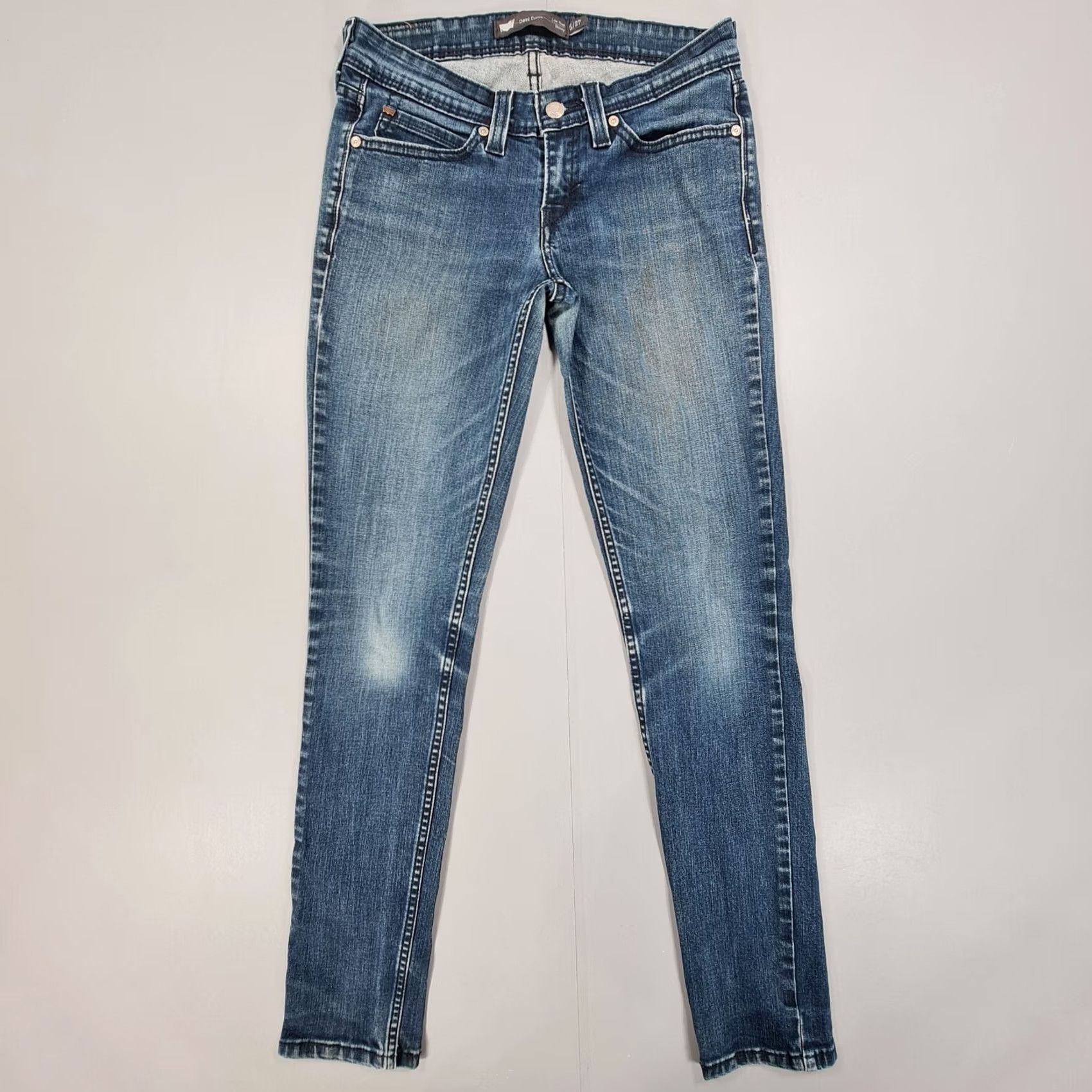 Levi's Levi's Jeans W27 L29 Skinny Low Rise Stretch Denim Womens Size 27" / US 4 / IT 40 - 2 Thumbnail