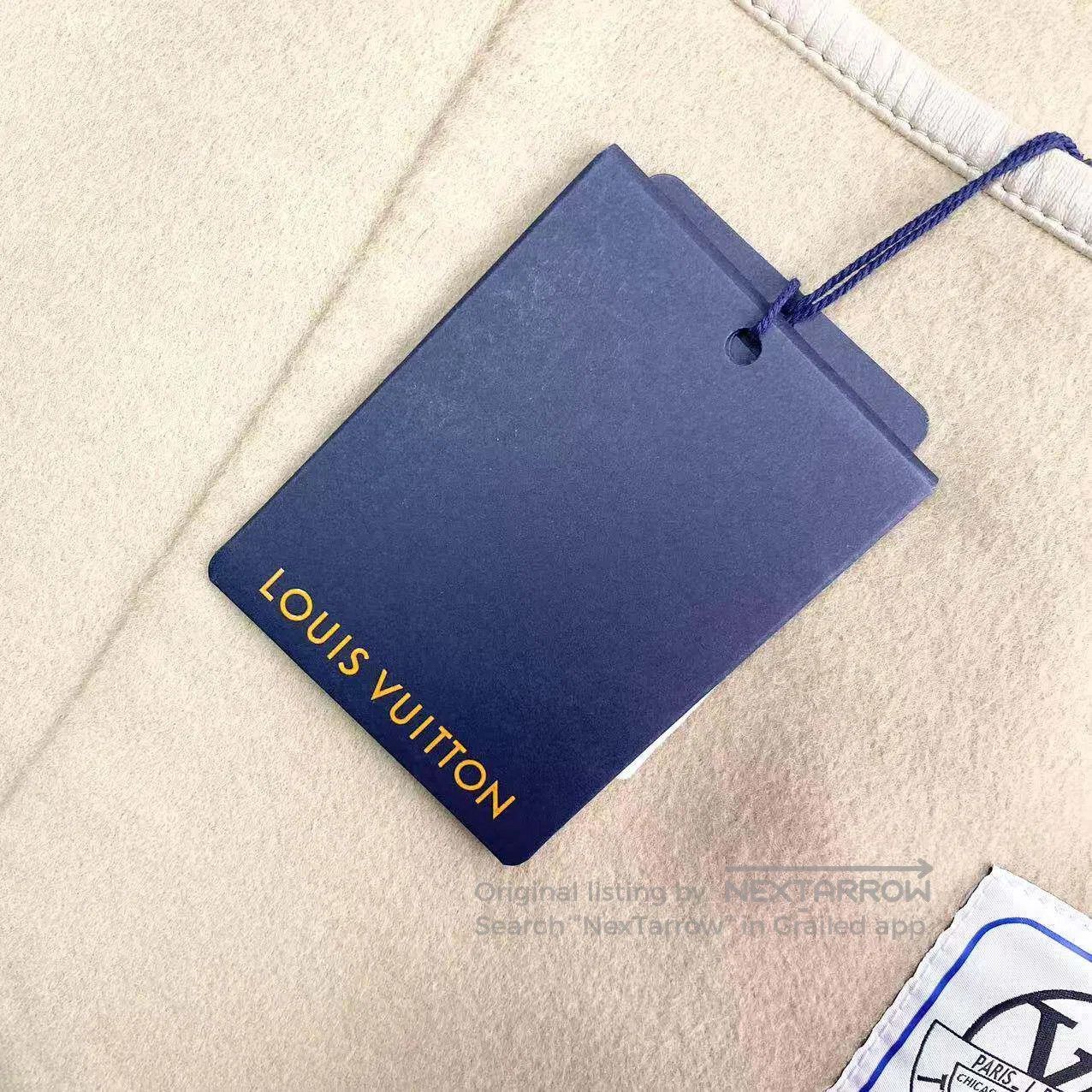 Louis Vuitton Louis Vuitton 24ss presbyon full print double-sided cloak Size ONE SIZE - 7 Thumbnail