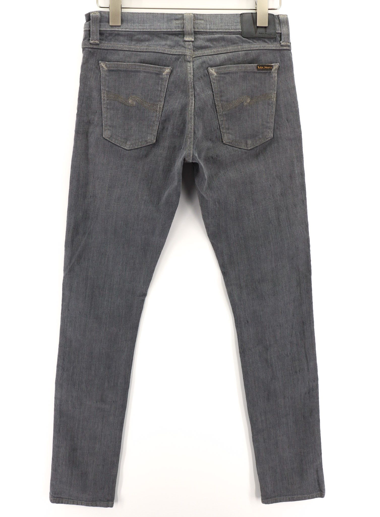 Nudie Jeans TIGHT LONG JOHN W30/L34 Organic Charcoal Jeans 80698 Size US 30 / EU 46 - 2 Thumbnail