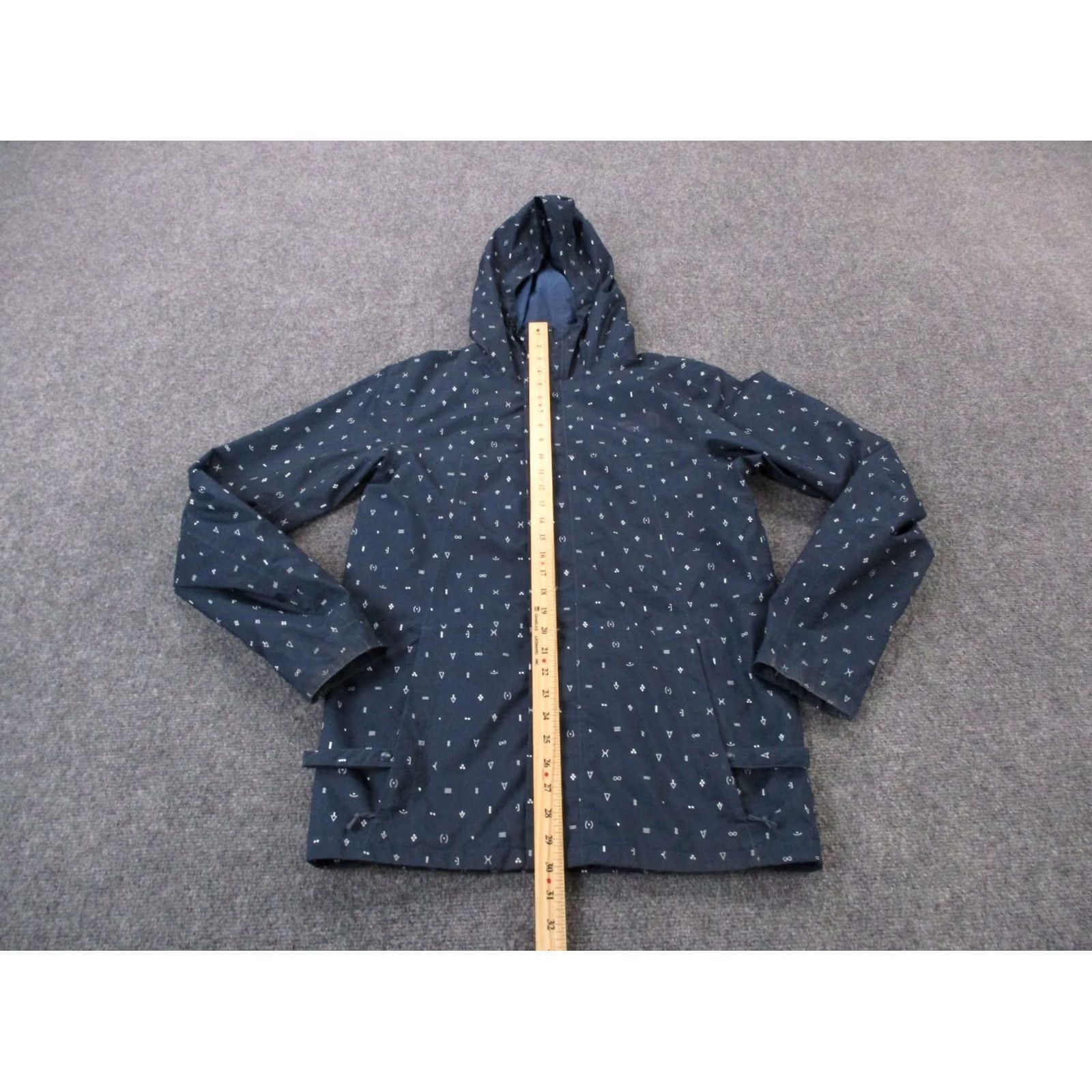 The North Face North Face Jacket Men XS Blue Dryvent Outdoors Hiking Rain Coat All Over Print Size US XS / EU 42 / 0 - 3 Thumbnail