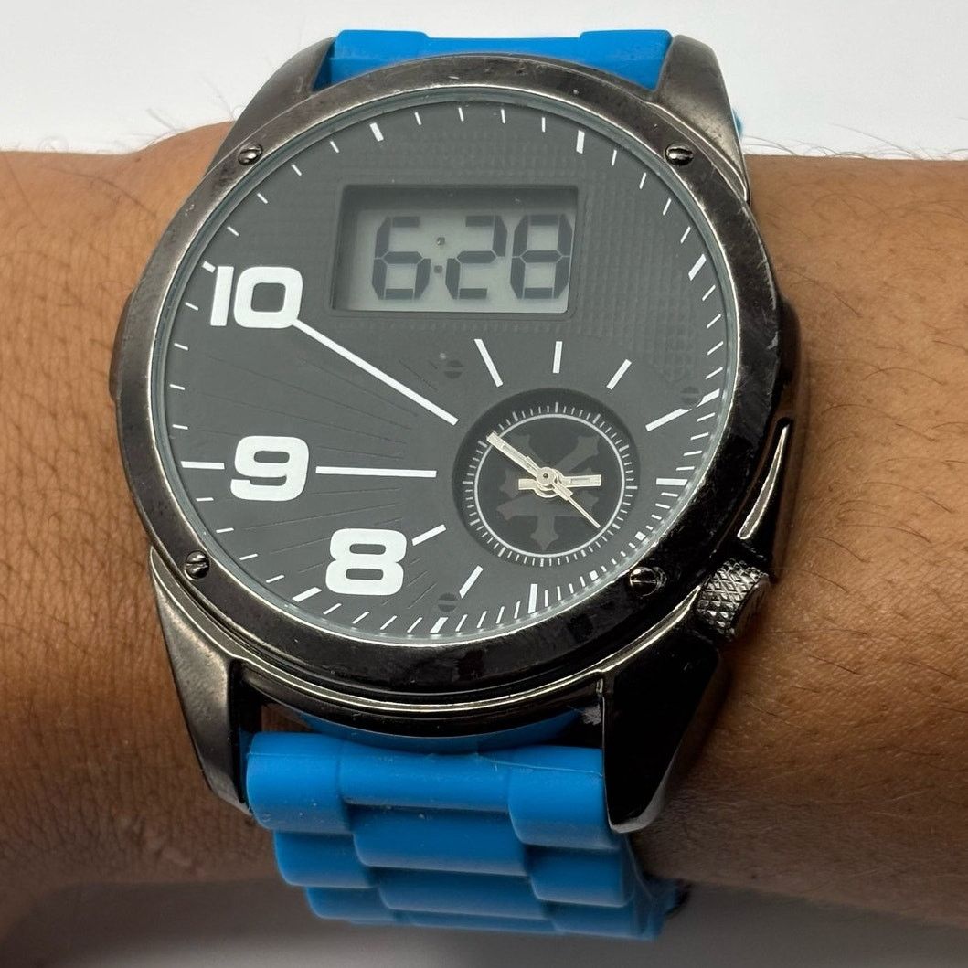 Other Blue Digital & Analog Men's Watch Size ONE SIZE - 2 Thumbnail
