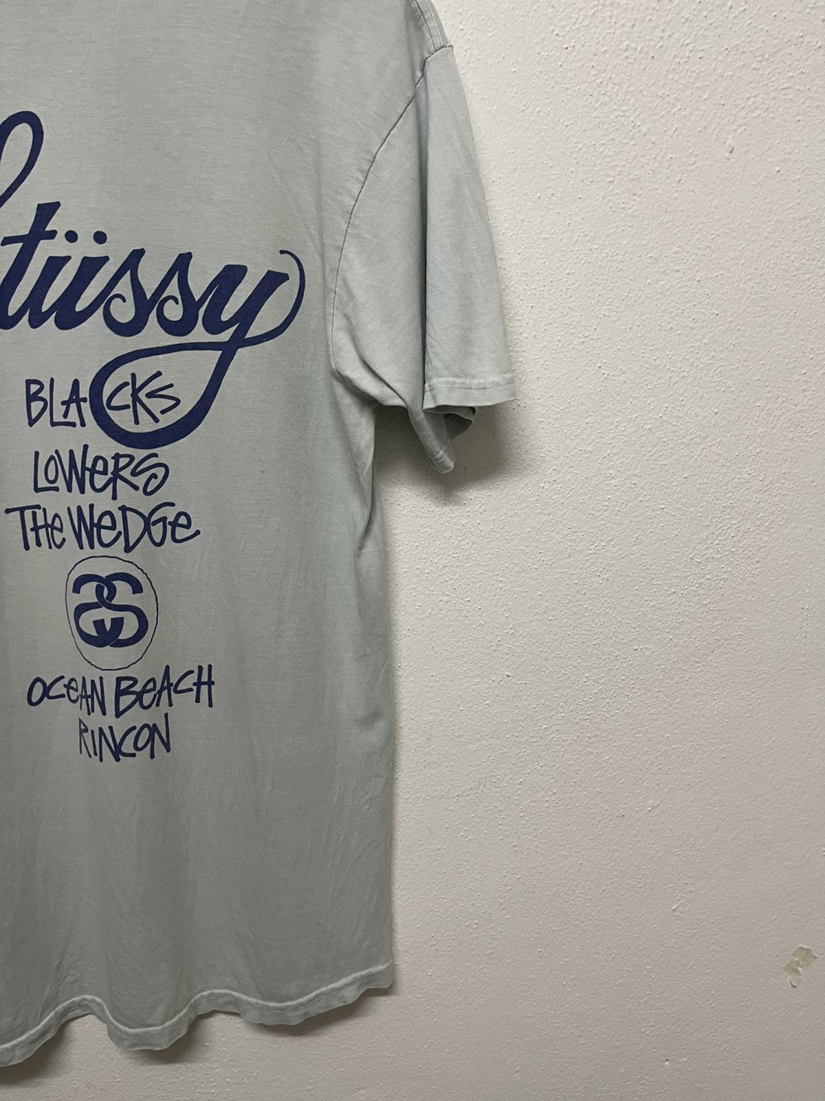 Stussy 2000s STUSSY WORLD TOUR TSHIRT Size US M / EU 48-50 / 2 - 9 Thumbnail