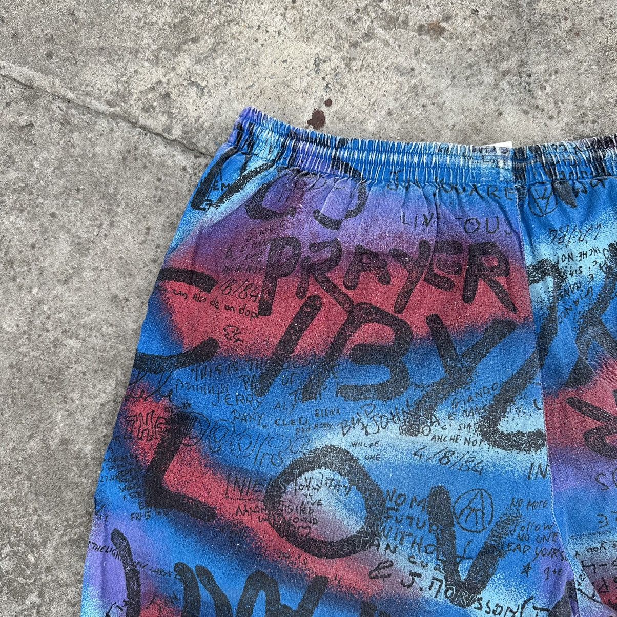 Designer × Vintage Vintage Crazy Shorts Swim Wear Y2K 90s Style USA Size US 33 - 10 Thumbnail