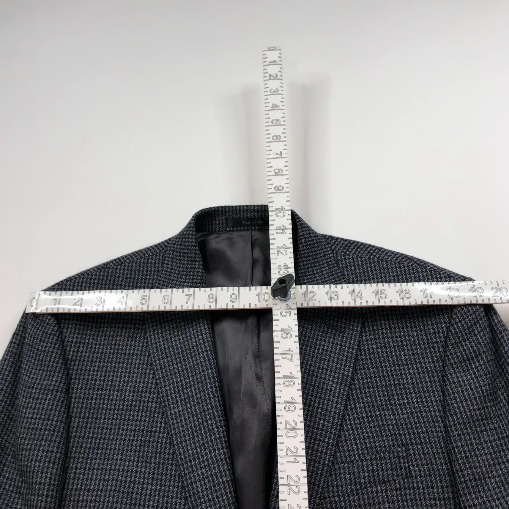 Ralph Lauren Lauren Ralph Lauren Green Label Sport Coat Jacket Gray Houndstooth 43R Wool Notch Single-Breasted Mens Regular Jacket Front Two-Button Vintage No Size US XS / EU 42 / 0 - 5 Thumbnail