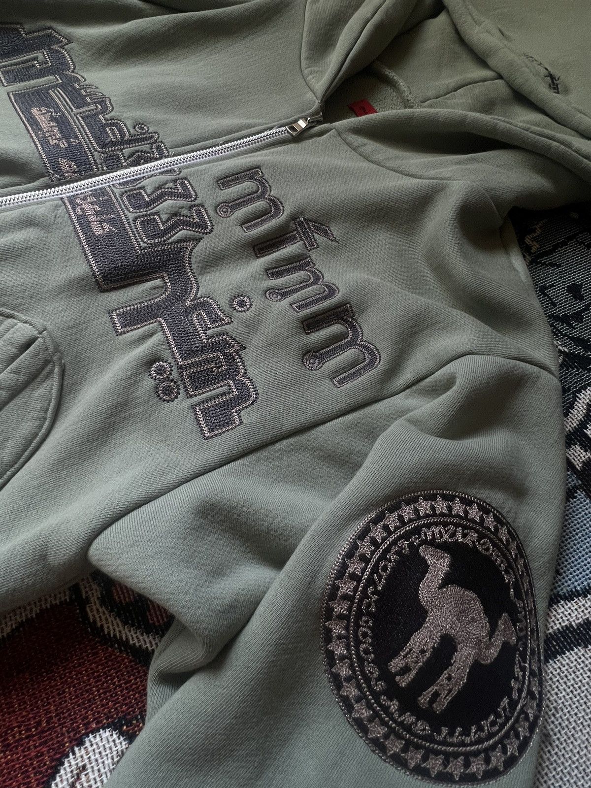 murd333r.fm Murd333r.Fm ‘ 🌐 Sage 🌐‘ Swamp Angels Hoodie Size US S / EU 44-46 / 1 - 7 Thumbnail