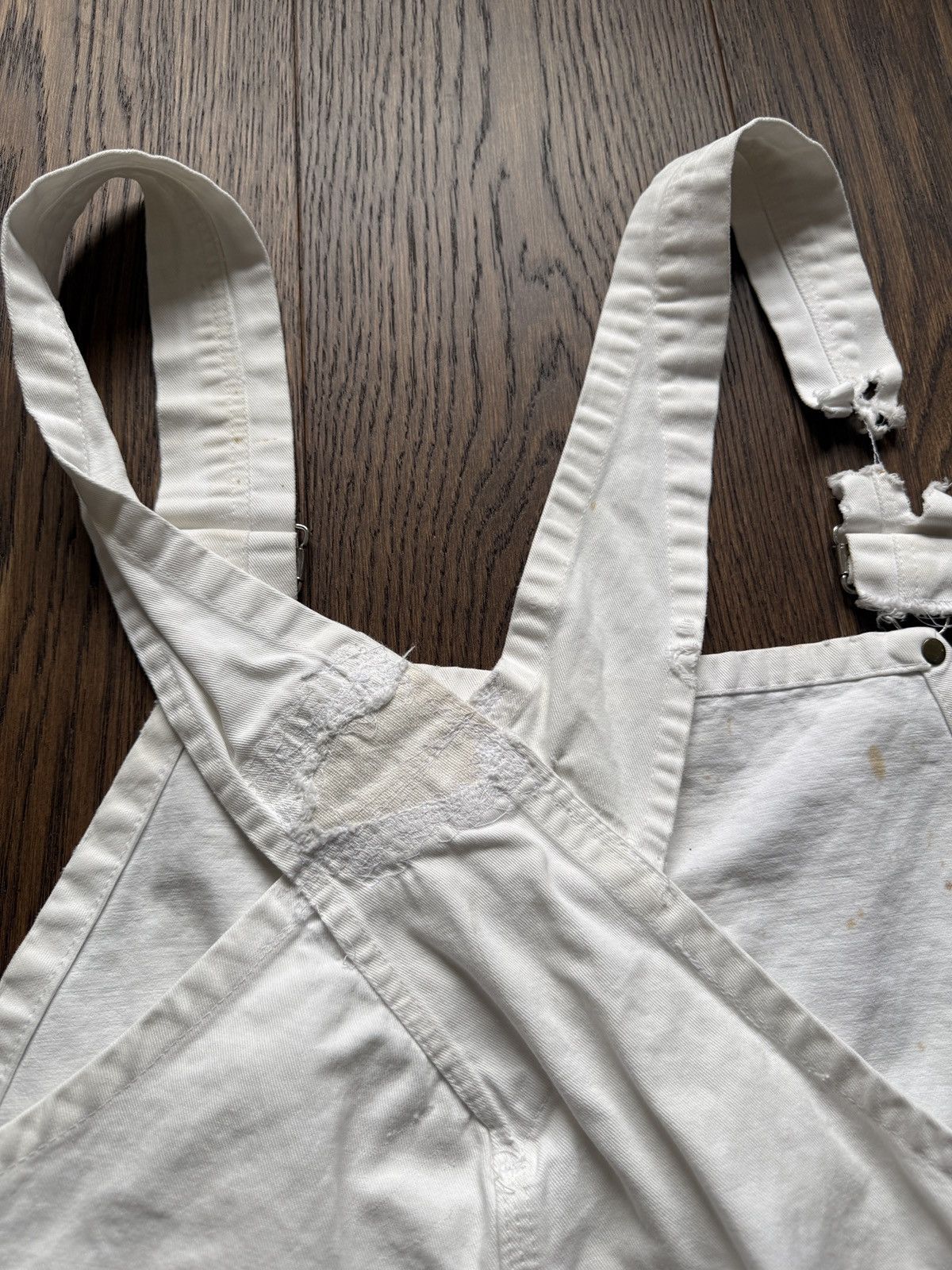 Vintage Vintage Universal Chicago Thrashed Painter Overall Shorts Size US 40 / EU 56 - 10 Thumbnail
