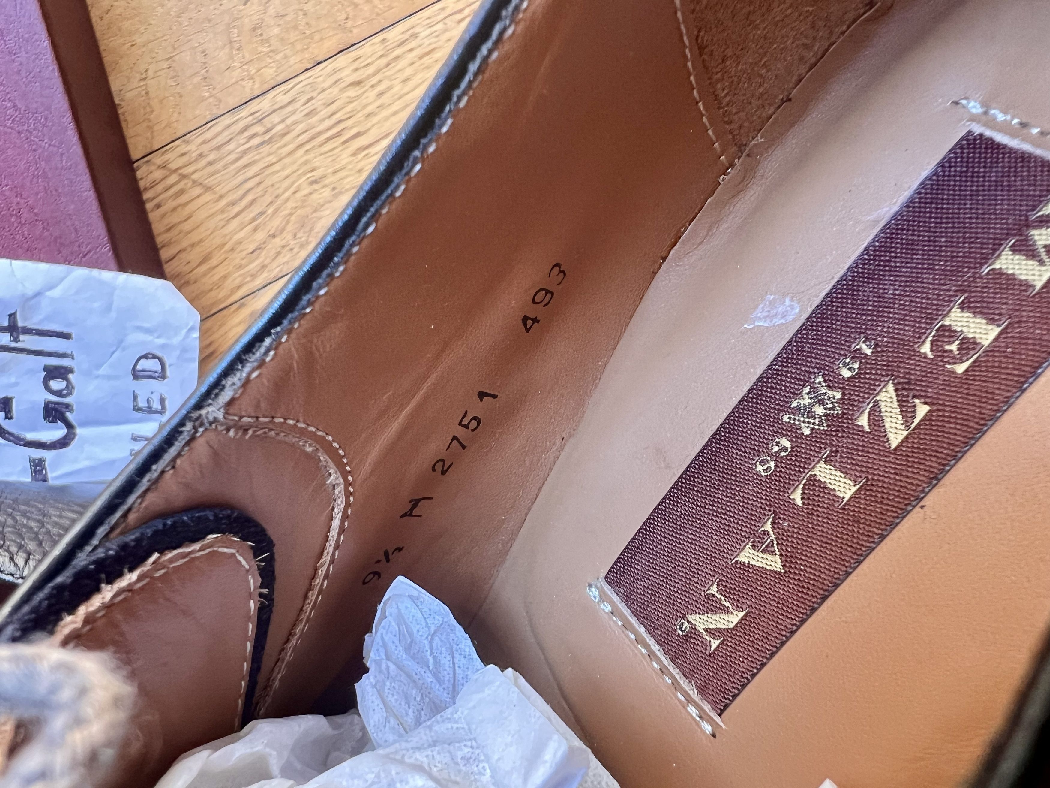 Mezlan Mezlan Herren Sergey Oxford Size US 9.5 / EU 42-43 - 10 Thumbnail