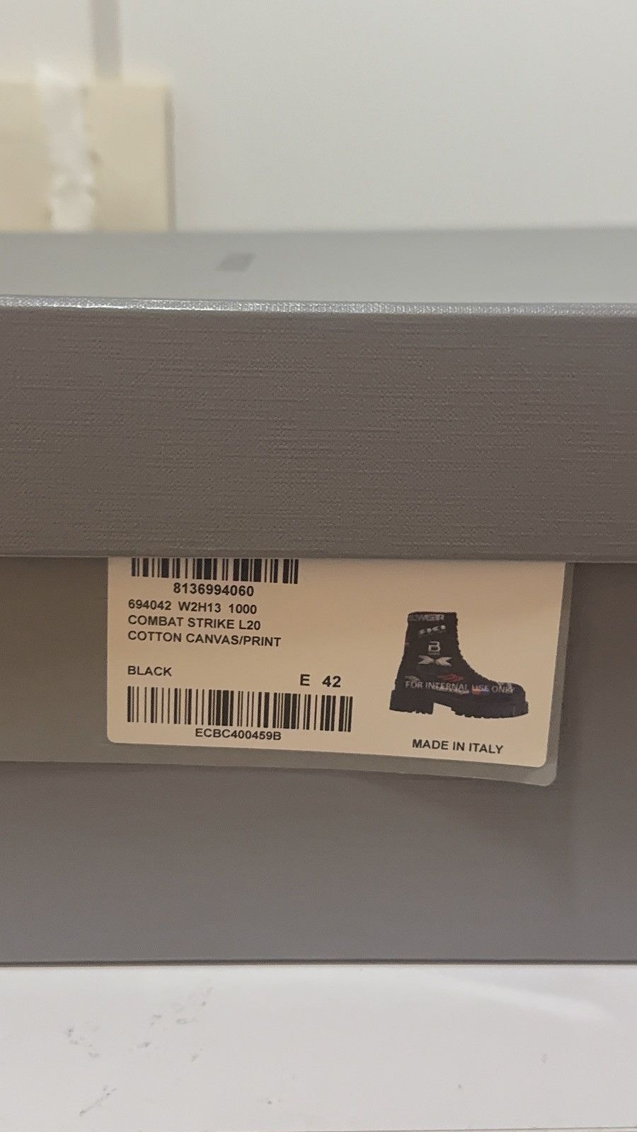 Balenciaga ✅Balenciaga Strike Comb Sky Wear black Boots multi logo 42 Size US 9 / EU 42 - 16 Thumbnail
