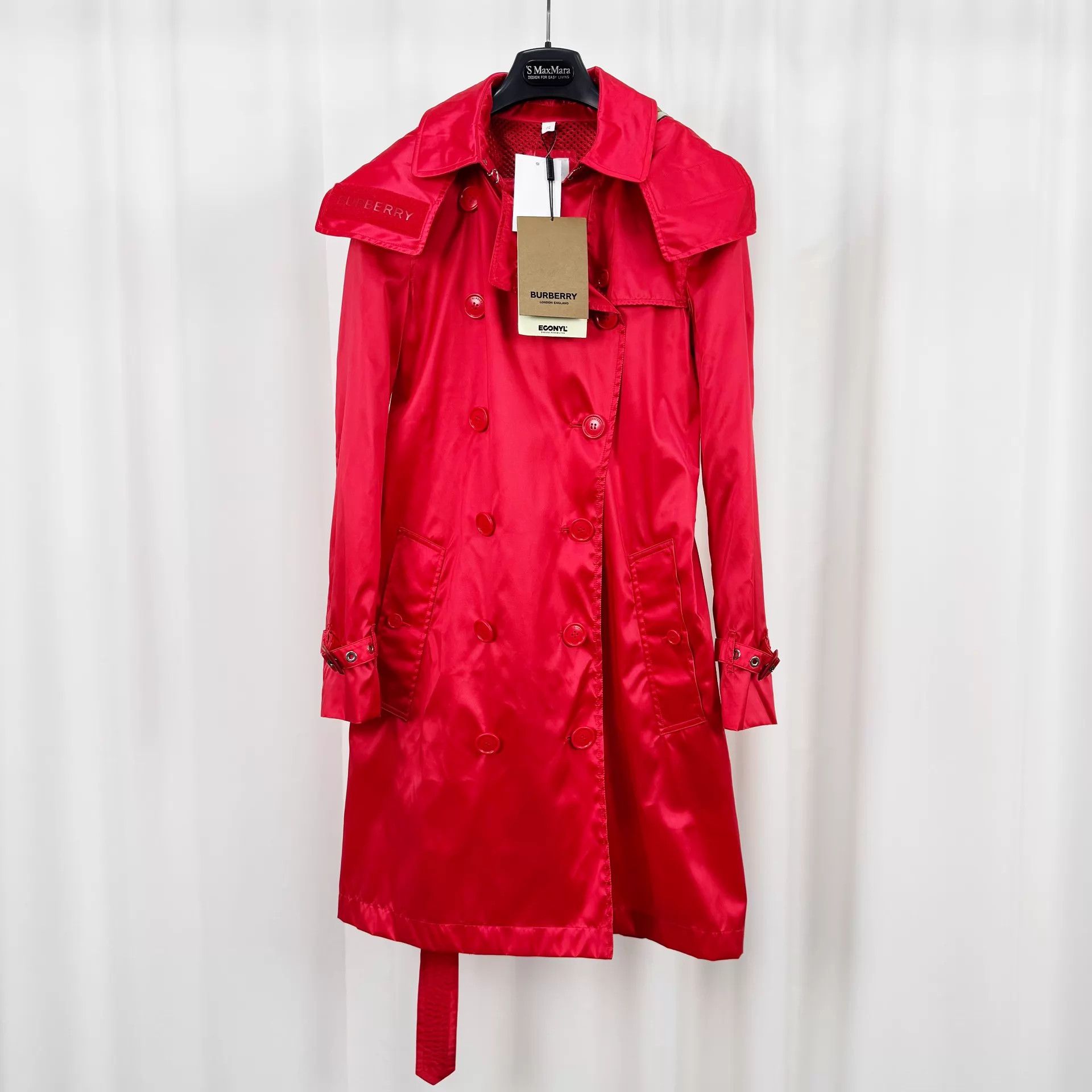 Burberry Burberry Double-Breasted Check Trench Coat UK6 New Size XS / US 0-2 / IT 36-38 - 1 Thumbnail