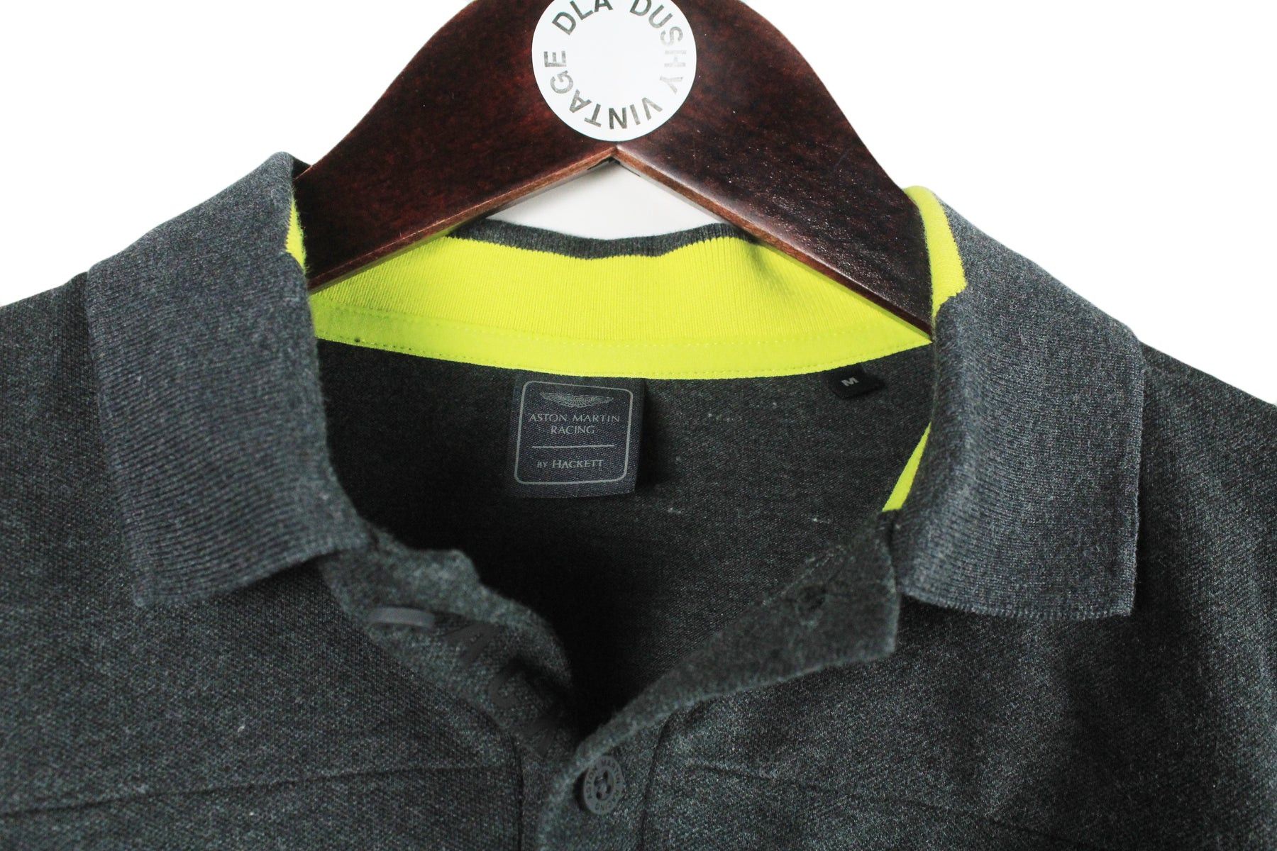Hackett Aston Martin x Hackett Long Sleeve Polo T-Shirt Medium Size US M / EU 48-50 / 2 - 5 Thumbnail
