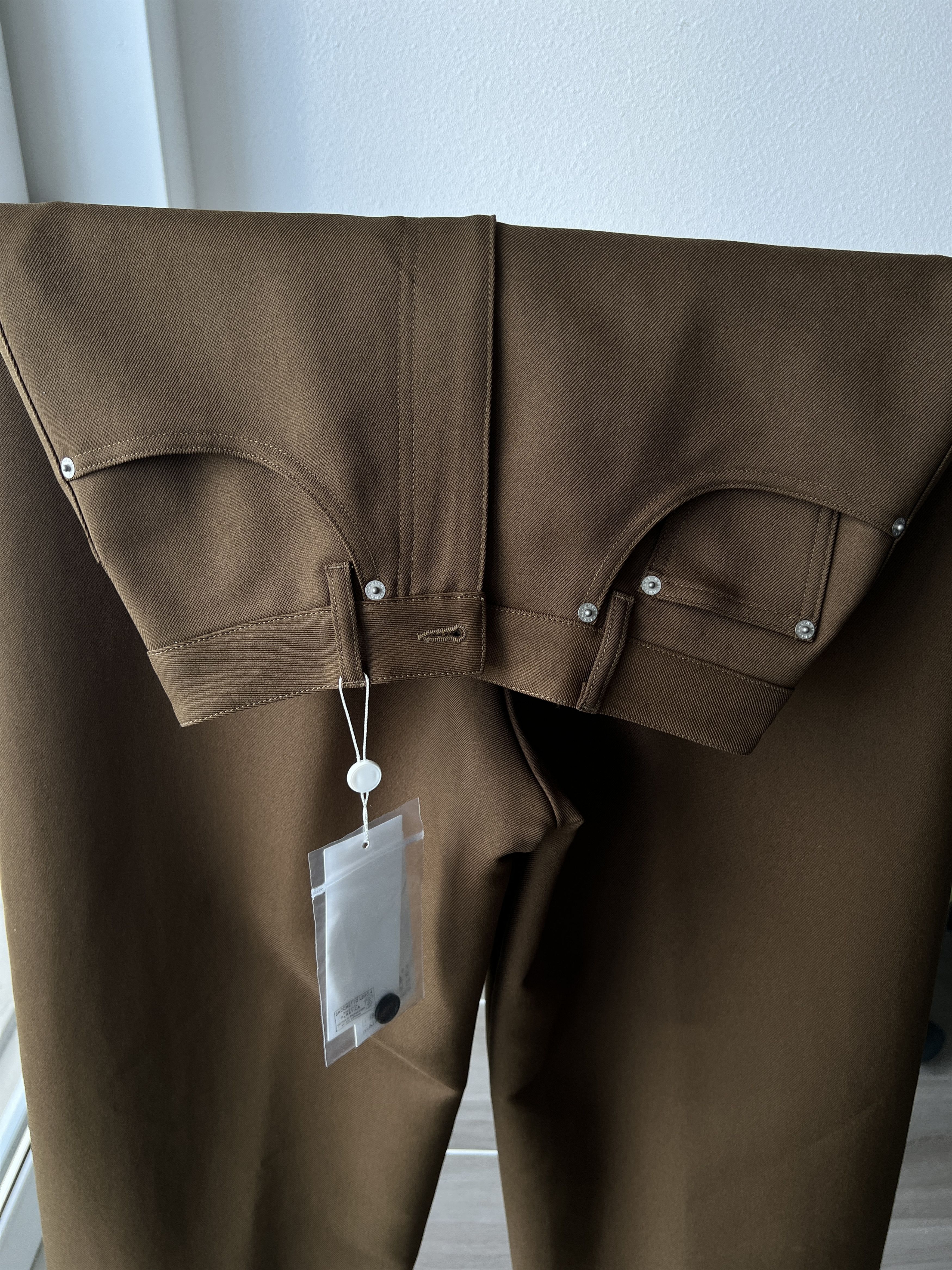 Maison Margiela MM6 Maison Margiela Pants 5 Pockets Khaki Size 24" / US 00 / IT 34 - 13 Thumbnail