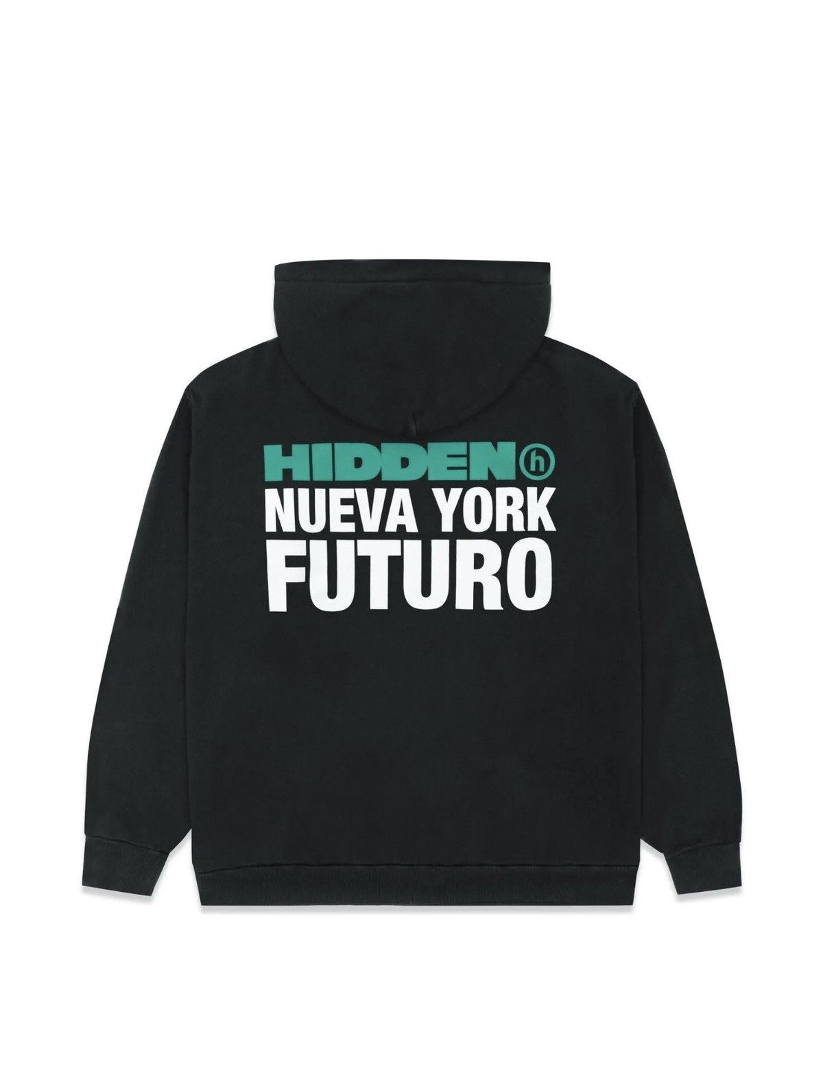 HIDDEN Hidden NY Futuro Hoodie Washed Black Size US L / EU 52-54 / 3 - 1 Thumbnail