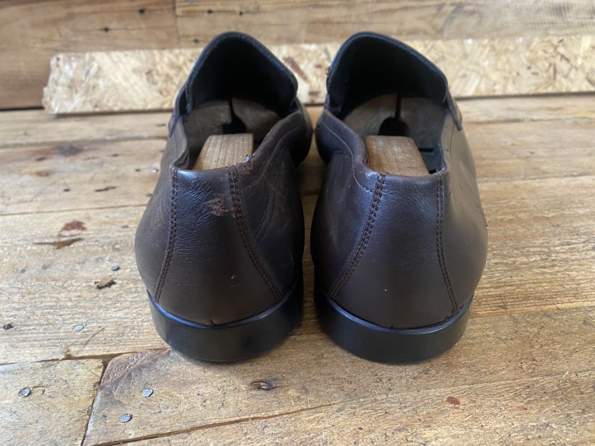 Gucci Gucci gg metalic logo brown penny loafers uk 8.5 Size US 9.5 / EU 42-43 - 6 Thumbnail