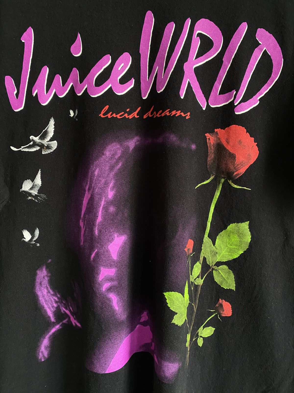 999 Club × Rap Tees Juice Wrld Lucid Dream Rap Tee Size US L / EU 52-54 / 3 - 2 Thumbnail