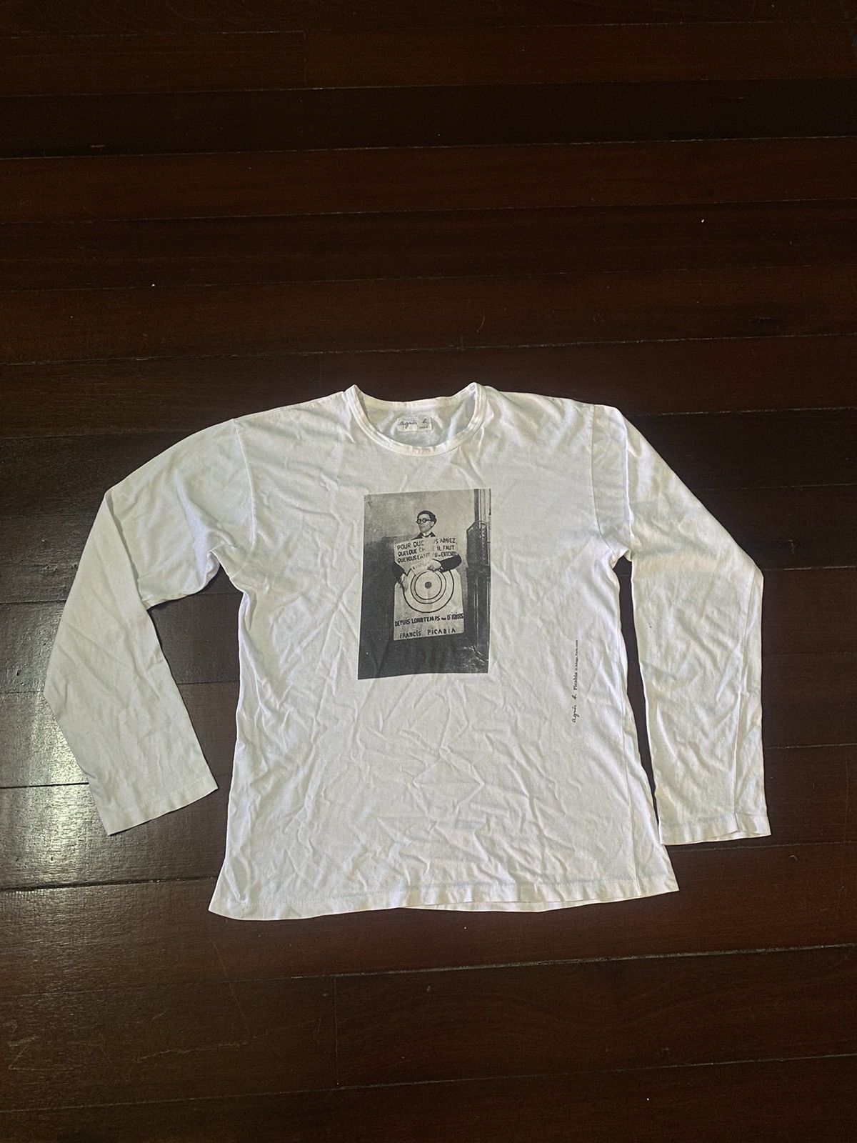 A.P.C. × agnes b. FIRE 🔥 VINTAGE AGNES.B PICABIA adagp paris 1998 Size US L / EU 52-54 / 3 - 3 Thumbnail