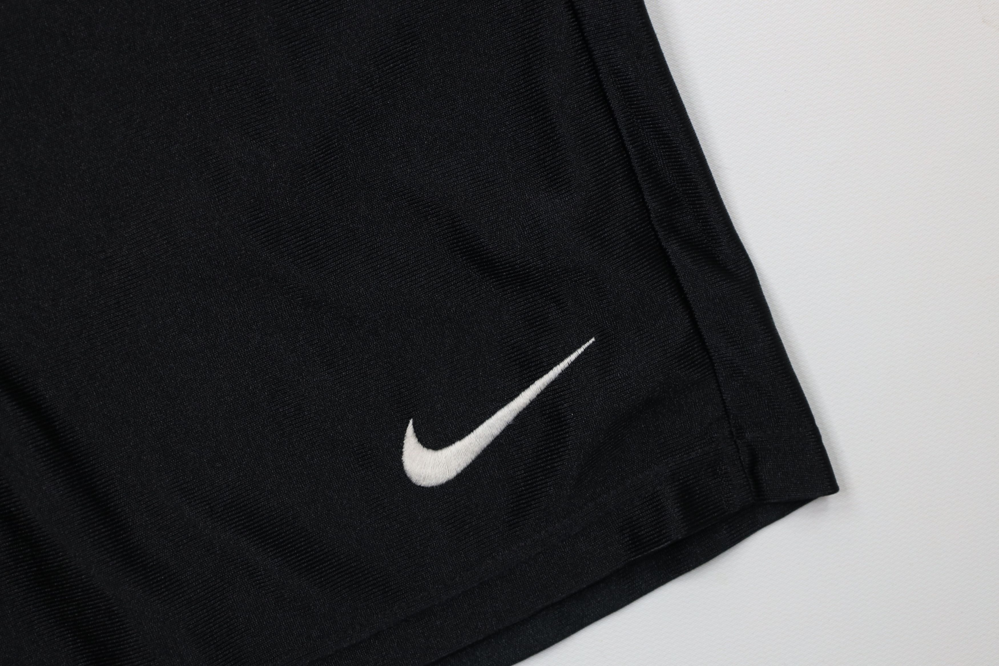 Nike Vintage 90s Nike Mini Swoosh Above Knee Shorts Black USA Size US 32 / EU 48 - 5 Thumbnail