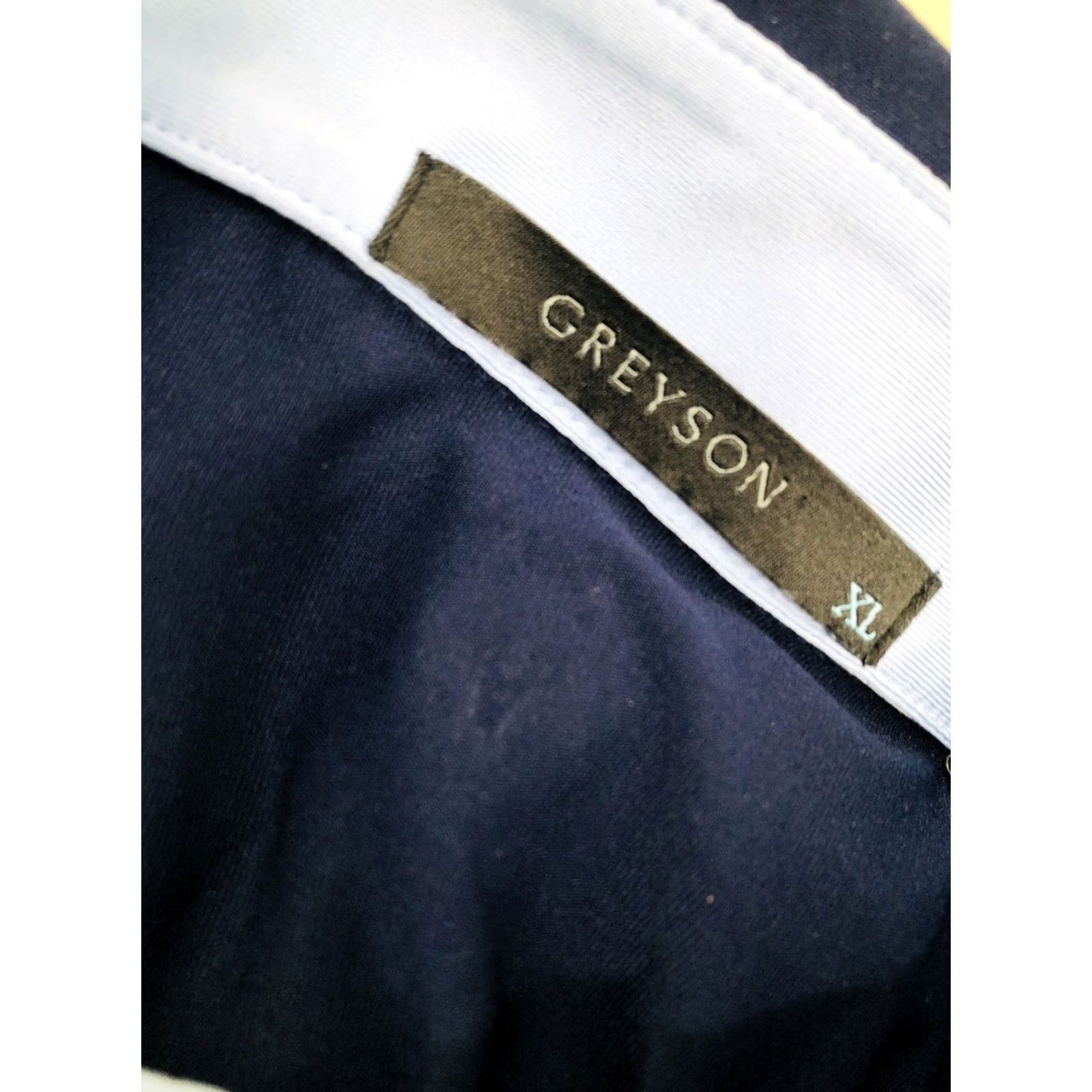 Vintage GREYSON Polo Long Sleeve Performance Golf Shirt XL Blue Mens Size US XL / EU 56 / 4 - 5 Thumbnail