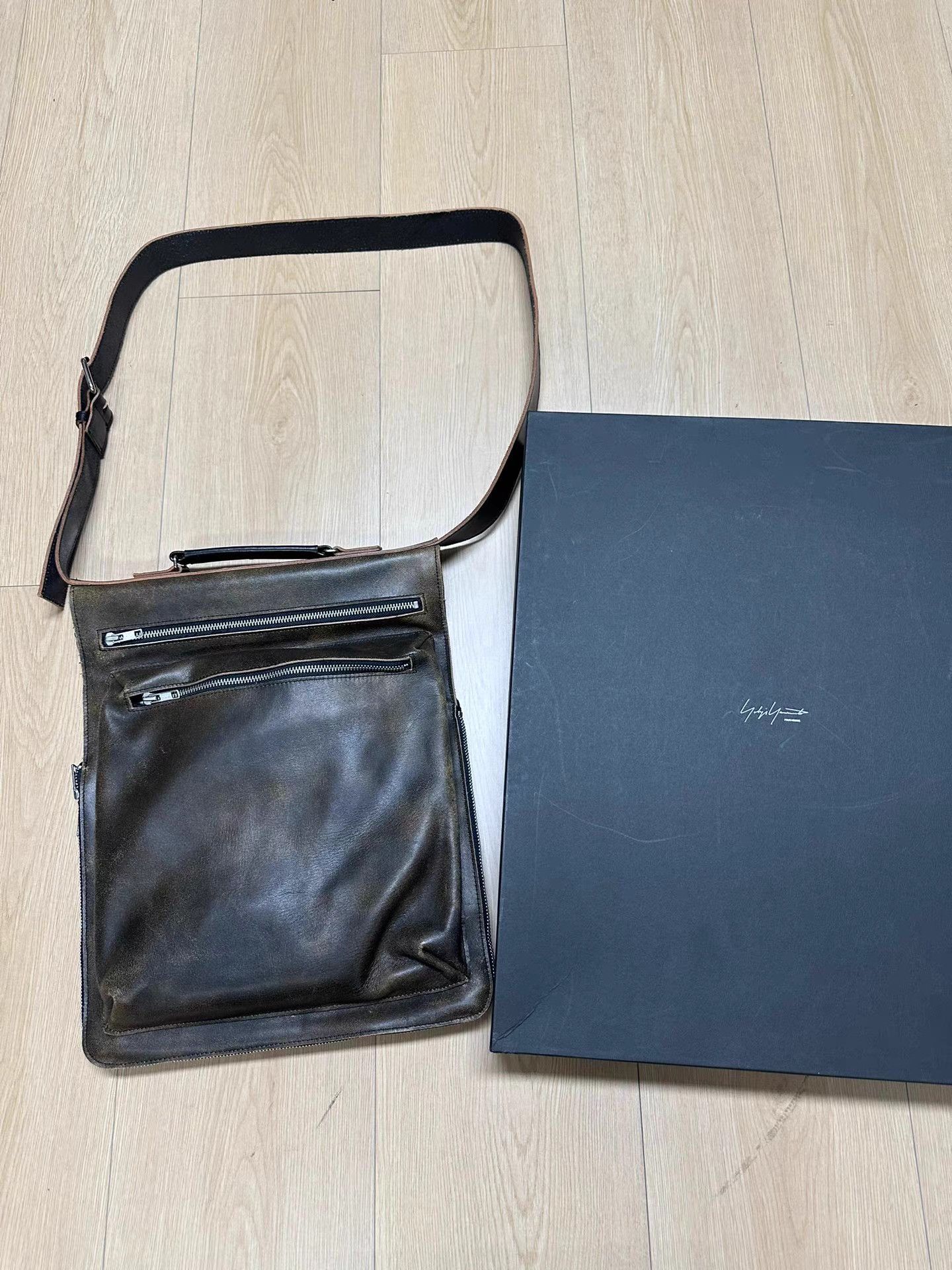 Yohji Yamamoto Yohji Yamamoto Convertible Briefcase Crossbody K20 Size ONE SIZE - 1 Thumbnail
