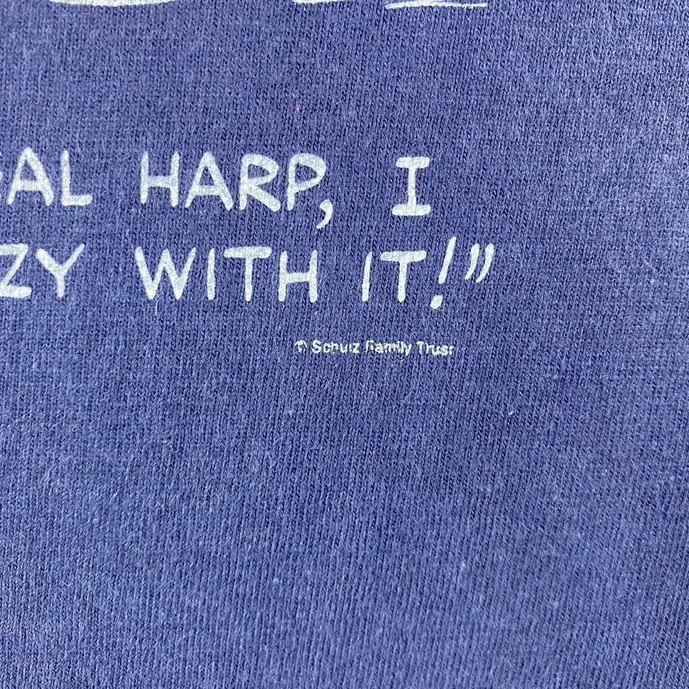 Japanese Brand LI'L FOLKS By Sparky Cartoon Made In Japan Indigo Tee Shirt Size US M / EU 48-50 / 2 - 3 Thumbnail