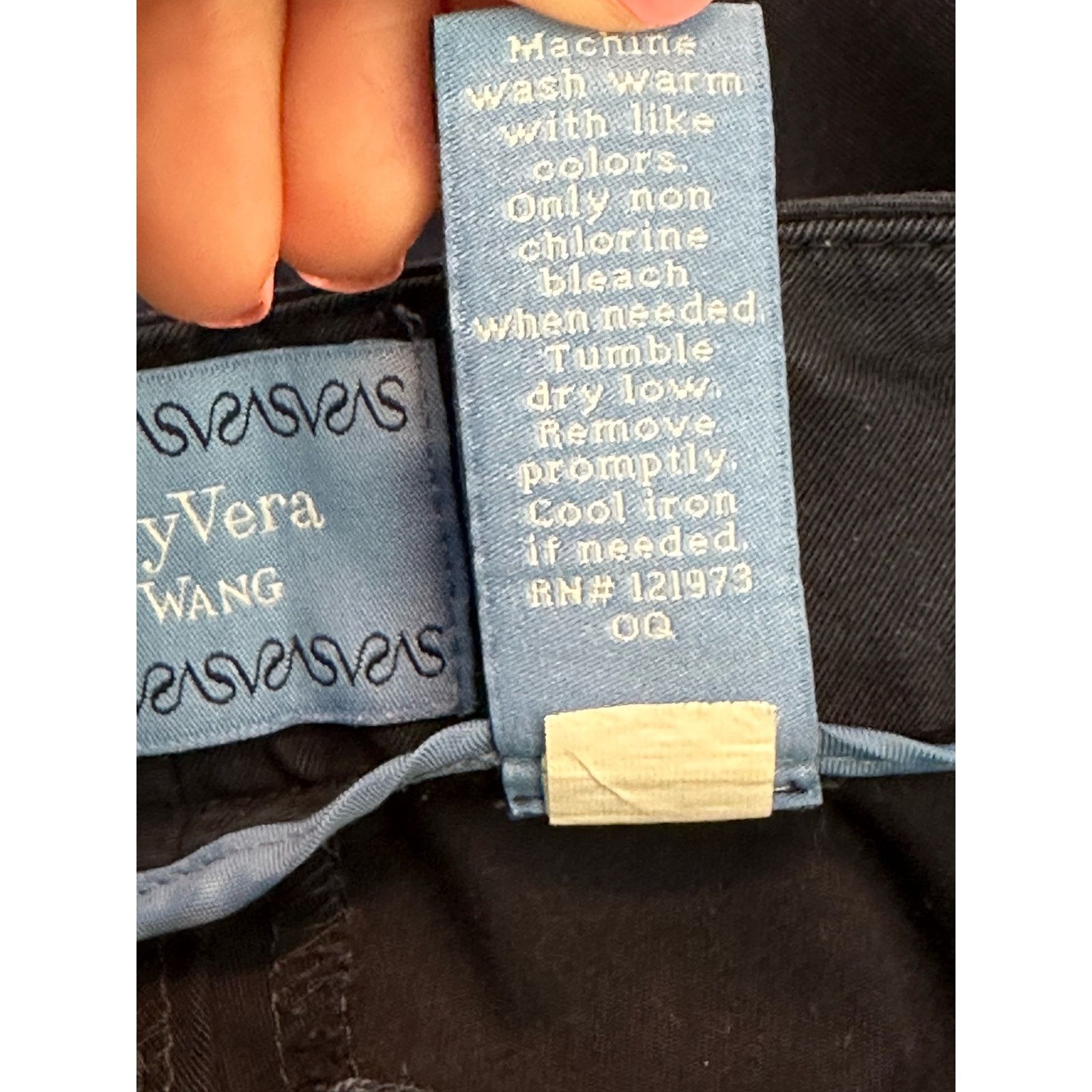 Vera Wang Simply Vera blue capri pants size 4 Size 27" / US 4 / IT 40 - 5 Thumbnail