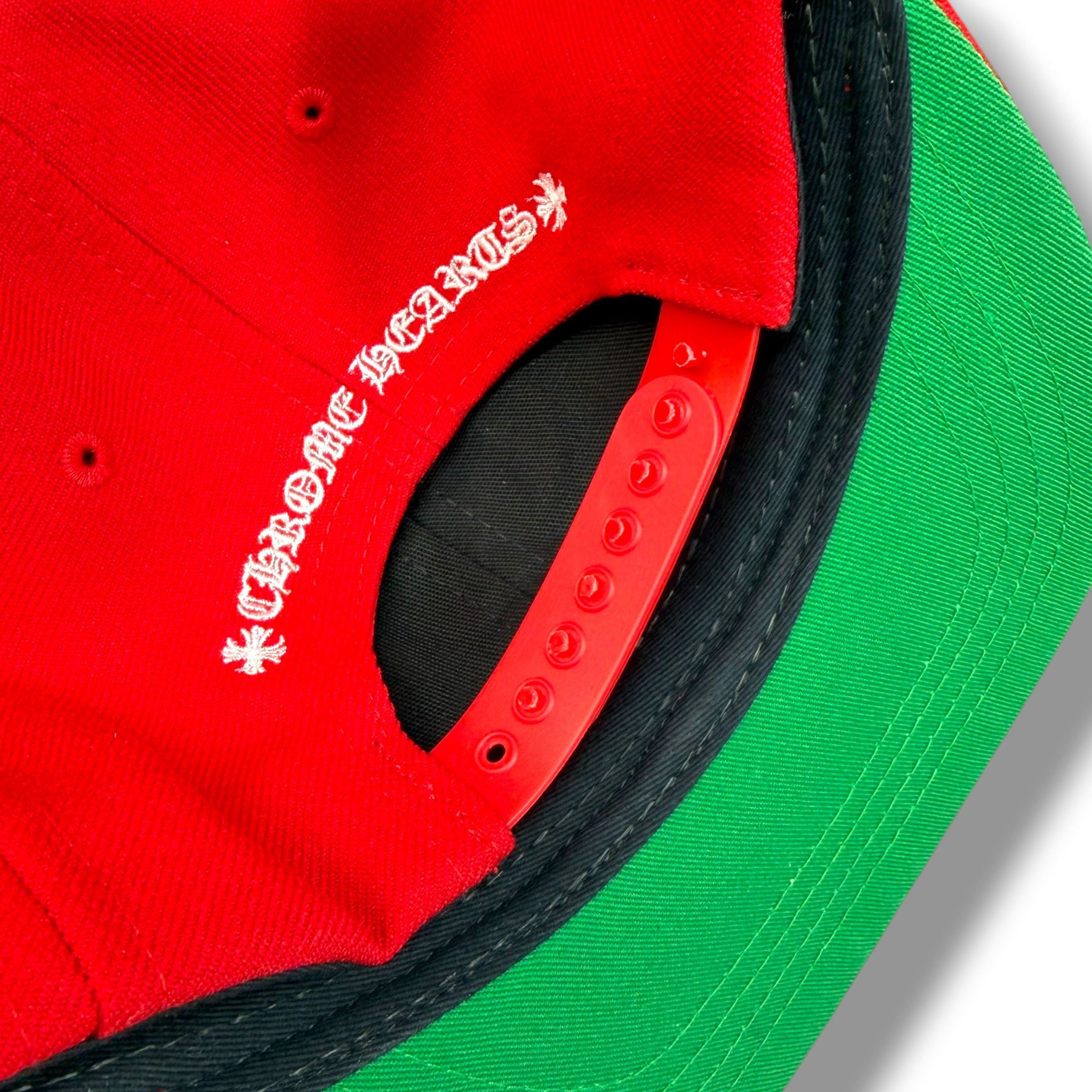 Chrome Hearts Chrome Hearts CH 6-Panel Baseball Hat Red Size ONE SIZE - 2 Thumbnail