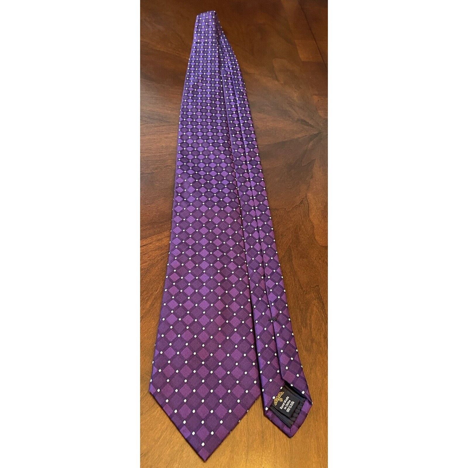 Other Eagle Purple Hand Made 100% Silk Made In China Size ONE SIZE - 3 Thumbnail
