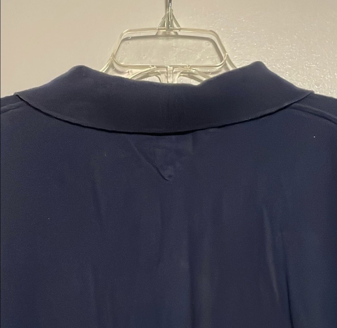 Tommy Jeans Tommy Hilfiger Blue Long Sleeve Polo Shirt Size US L / EU 52-54 / 3 - 6 Thumbnail