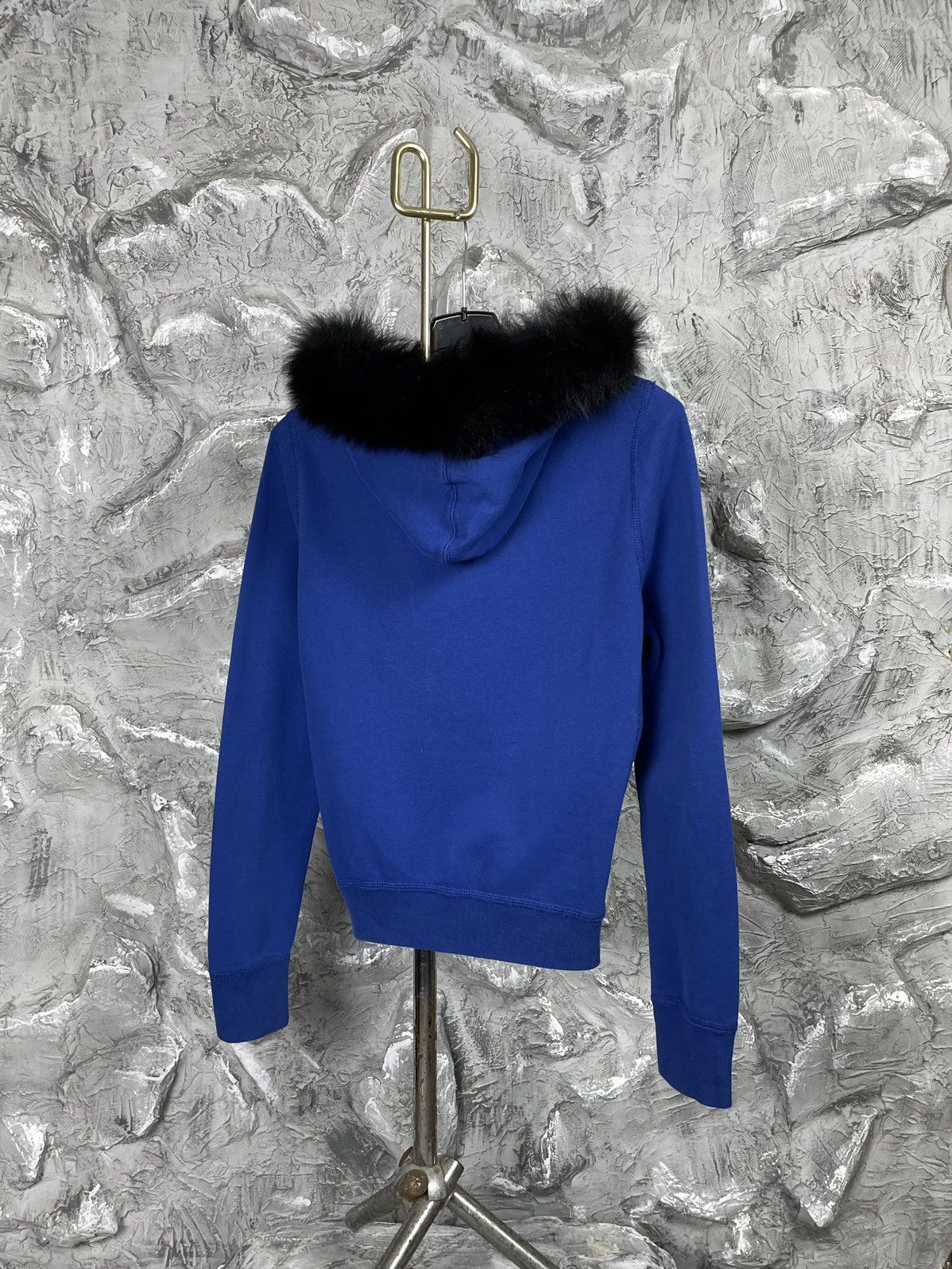 Abercrombie & Fitch × If Six Was Nine × Japanese Brand Abercrombie and Fitch Y2K Vintage Fur Hoodie Hysteric Style Size US M / EU 48-50 / 2 - 3 Thumbnail