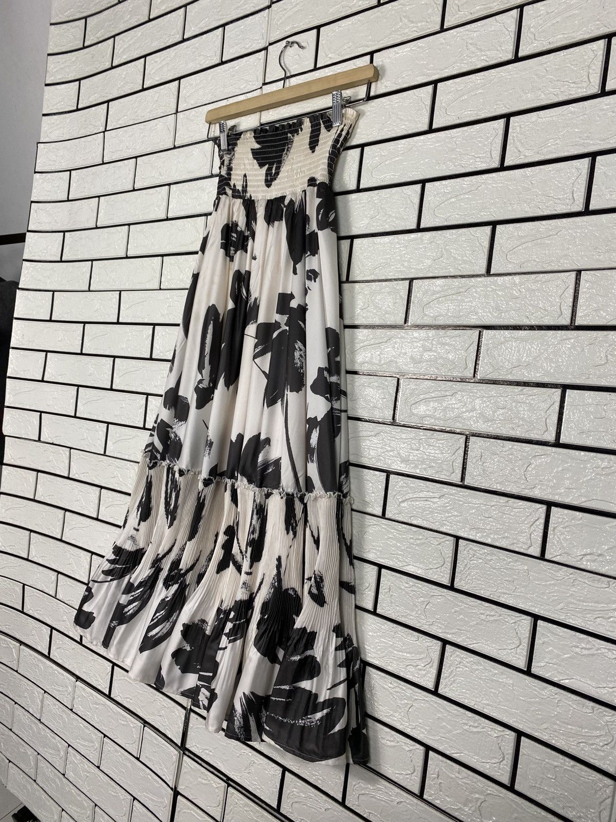 Japanese Brand Long Skirt Full Print Style Manda Japan Issey Miyake Size 26" / US 2 / IT 38 - 12 Thumbnail