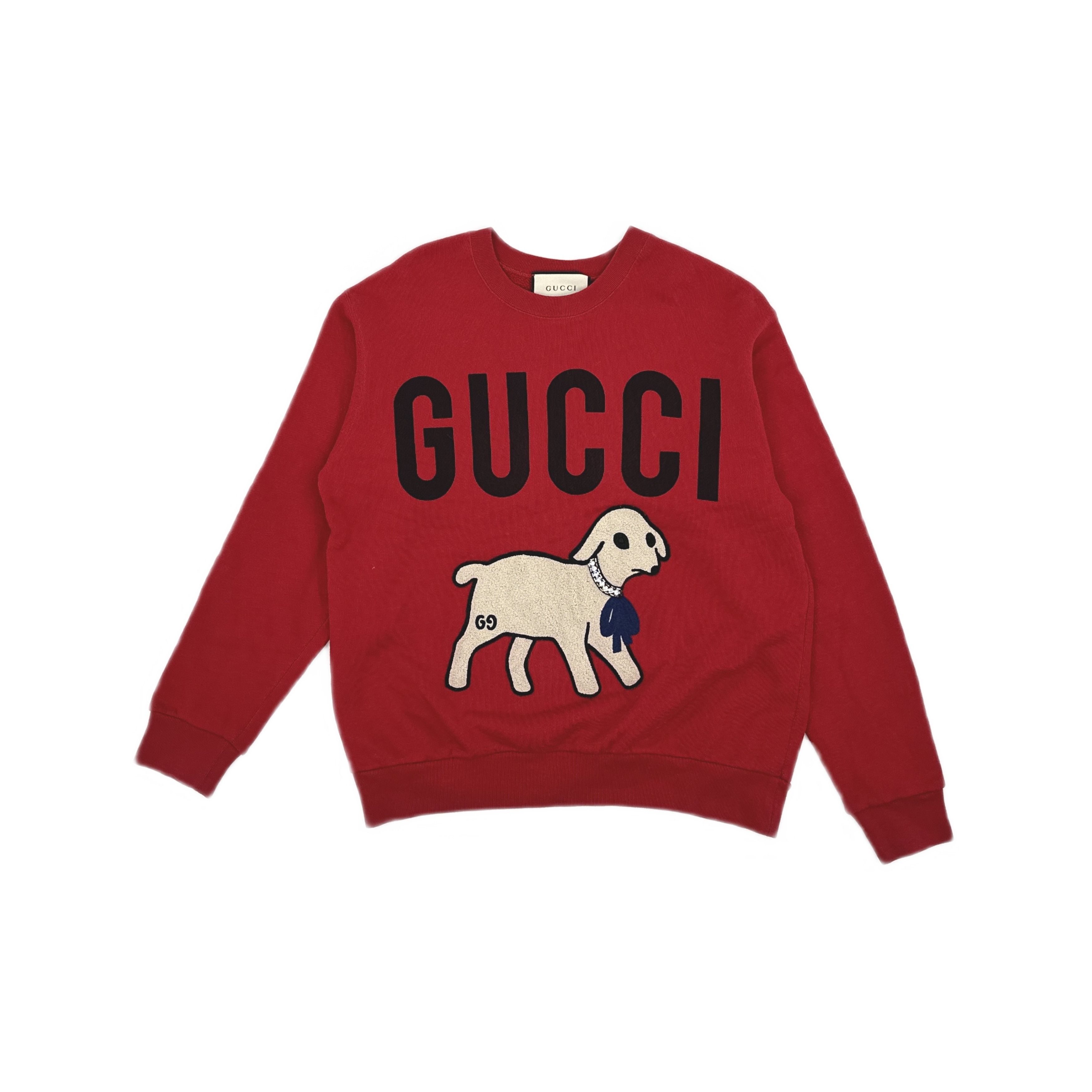 Gucci Gucci Lamb Graphic Sweatshirt S Size S / US 4 / IT 40 - 1 Thumbnail