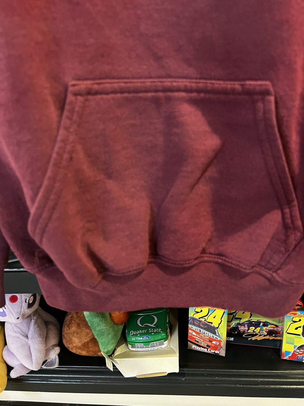 Stussy × Vintage STÜSSY Center Hit Hoodie Size US XS / EU 42 / 0 - 3 Thumbnail