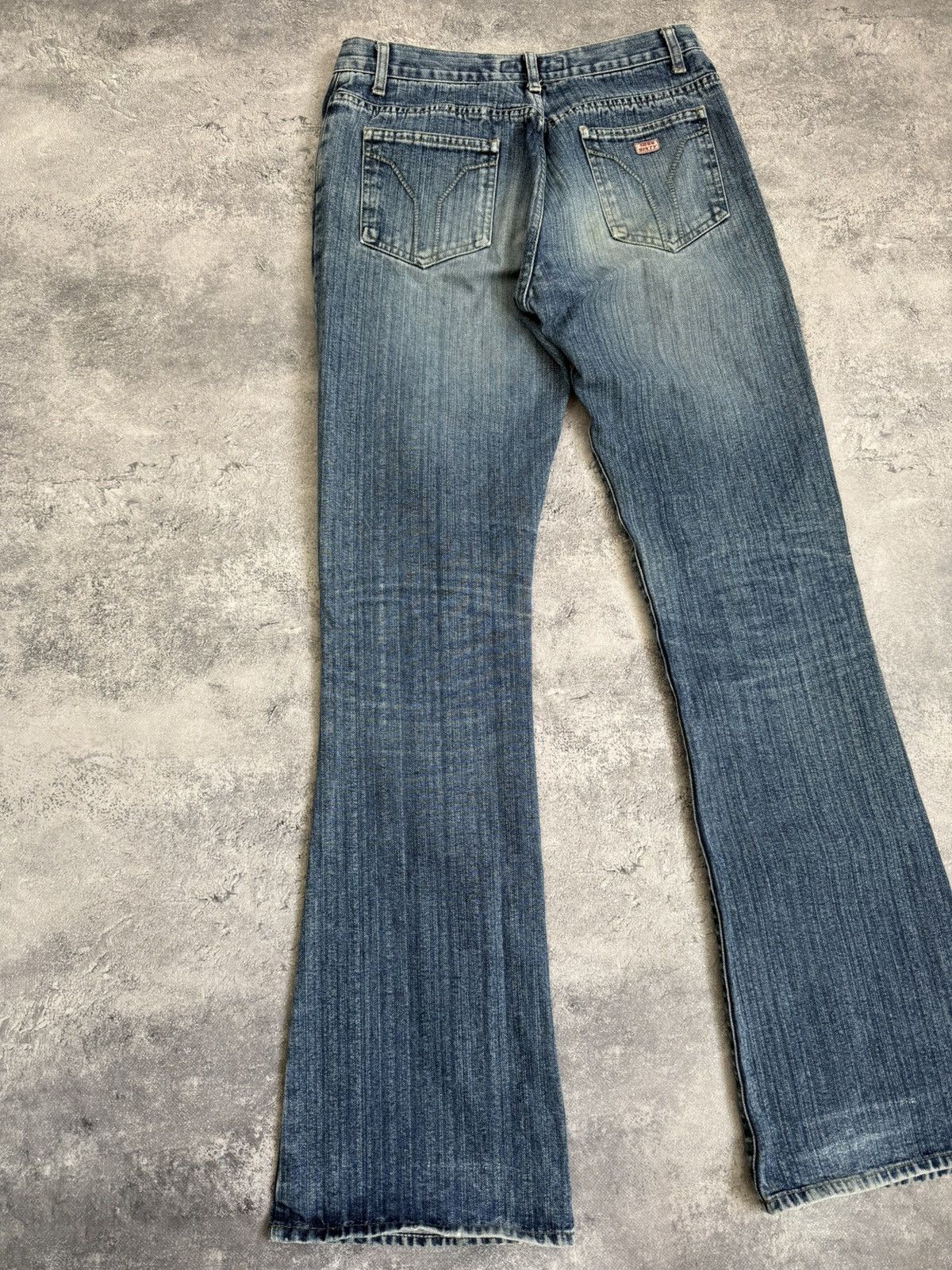 Miss Sixty Vintage Y2K Miss Sixty Flared Low Rise Jeans Hype Streetwear Size 29" - 7 Thumbnail