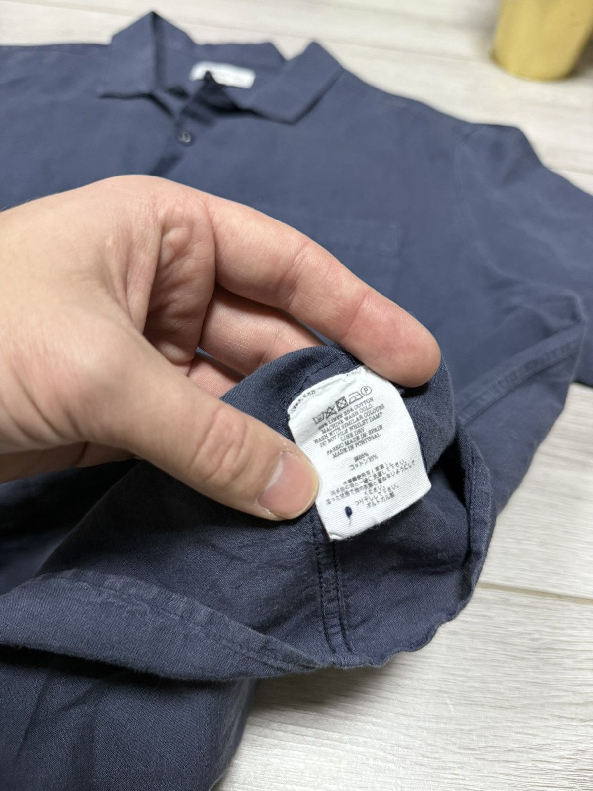 YMC YMC You Must Create vintage linen shirt buttons up Size US XL / EU 56 / 4 - 7 Thumbnail