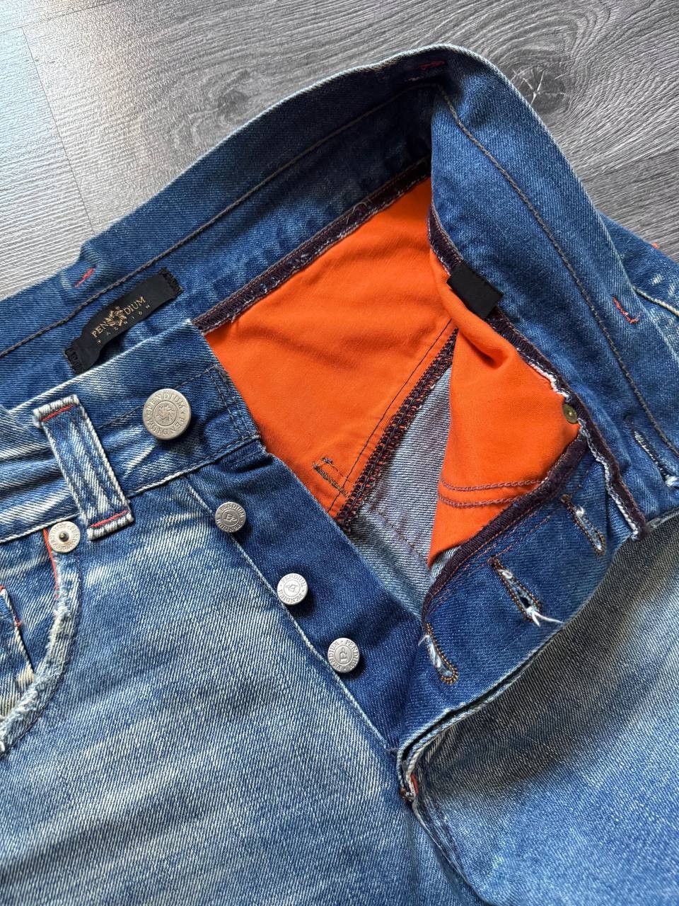 Vintage Vintage 90s Pendium Japan Denim Distressed Baggy Jeans Size US 30 / EU 46 - 7 Thumbnail