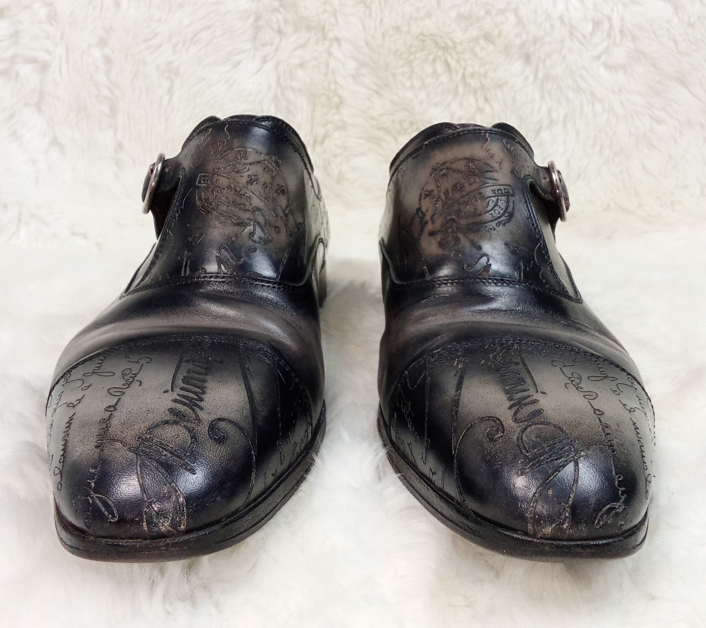 Berluti Berluti - Carlo Scritto - Single Monk - Patina Loafer Size US 9.5 / EU 42-43 - 9 Thumbnail