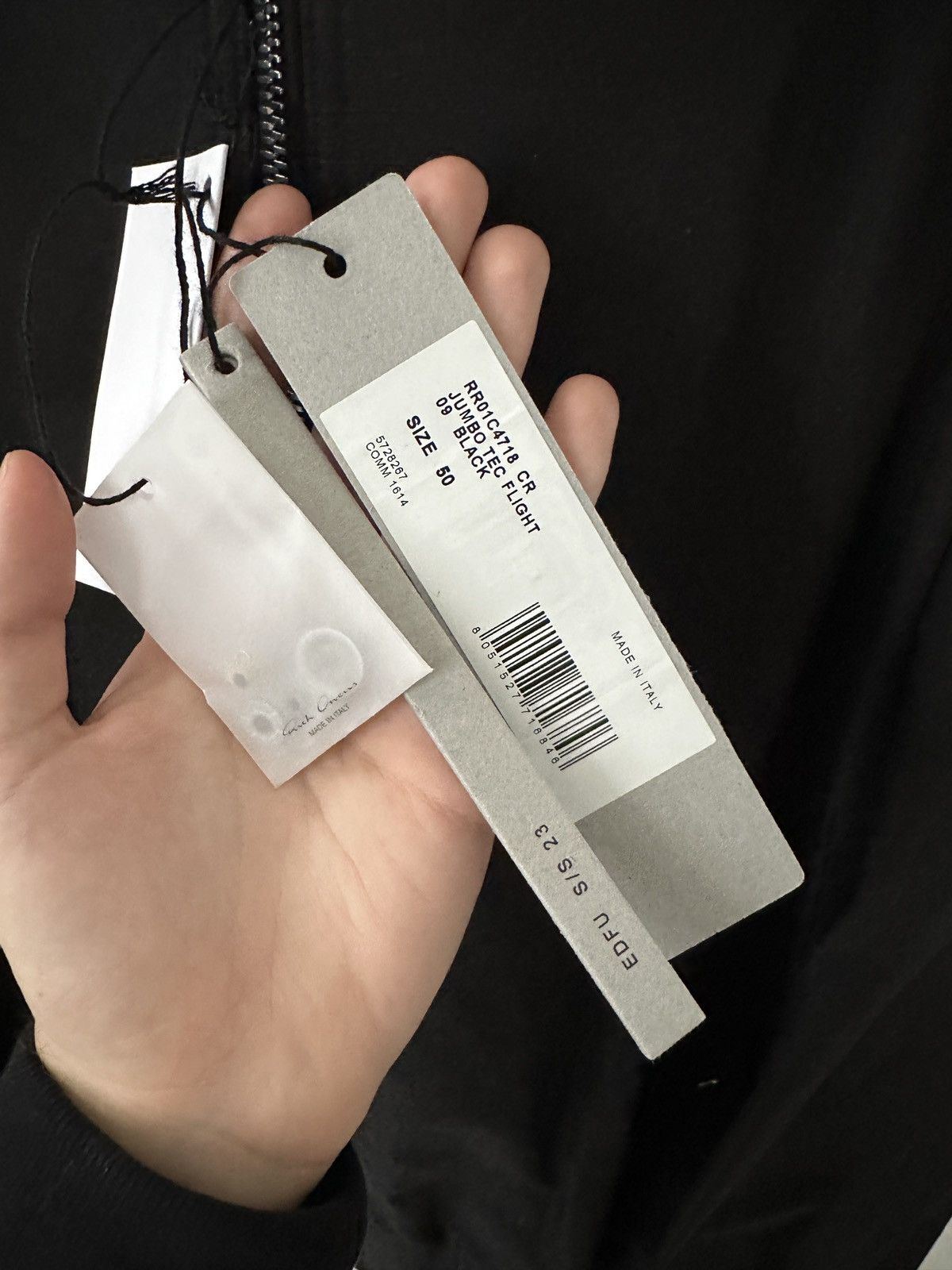 Rick Owens $3500 Rick Owens Jumbo Tec Flight, 50 Size US M / EU 48-50 / 2 - 4 Thumbnail