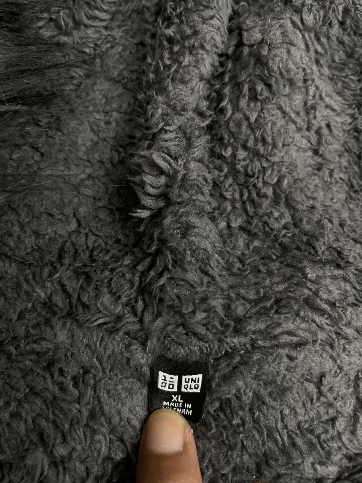 If Six Was Nine Unqlo Zipper Fur Hoodie fleece LGB IfSixWasNine style black Size US XL / EU 56 / 4 - 3 Thumbnail