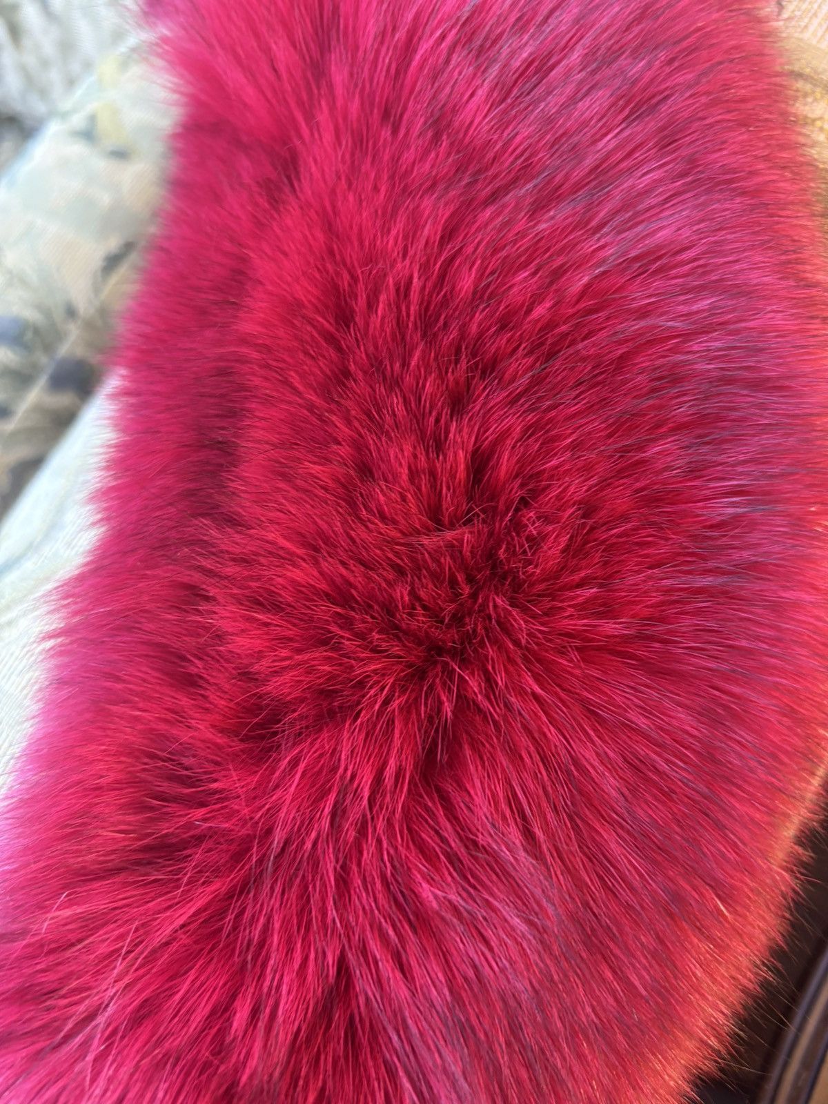 Vintage Faux fur collar Size ONE SIZE - 10 Thumbnail