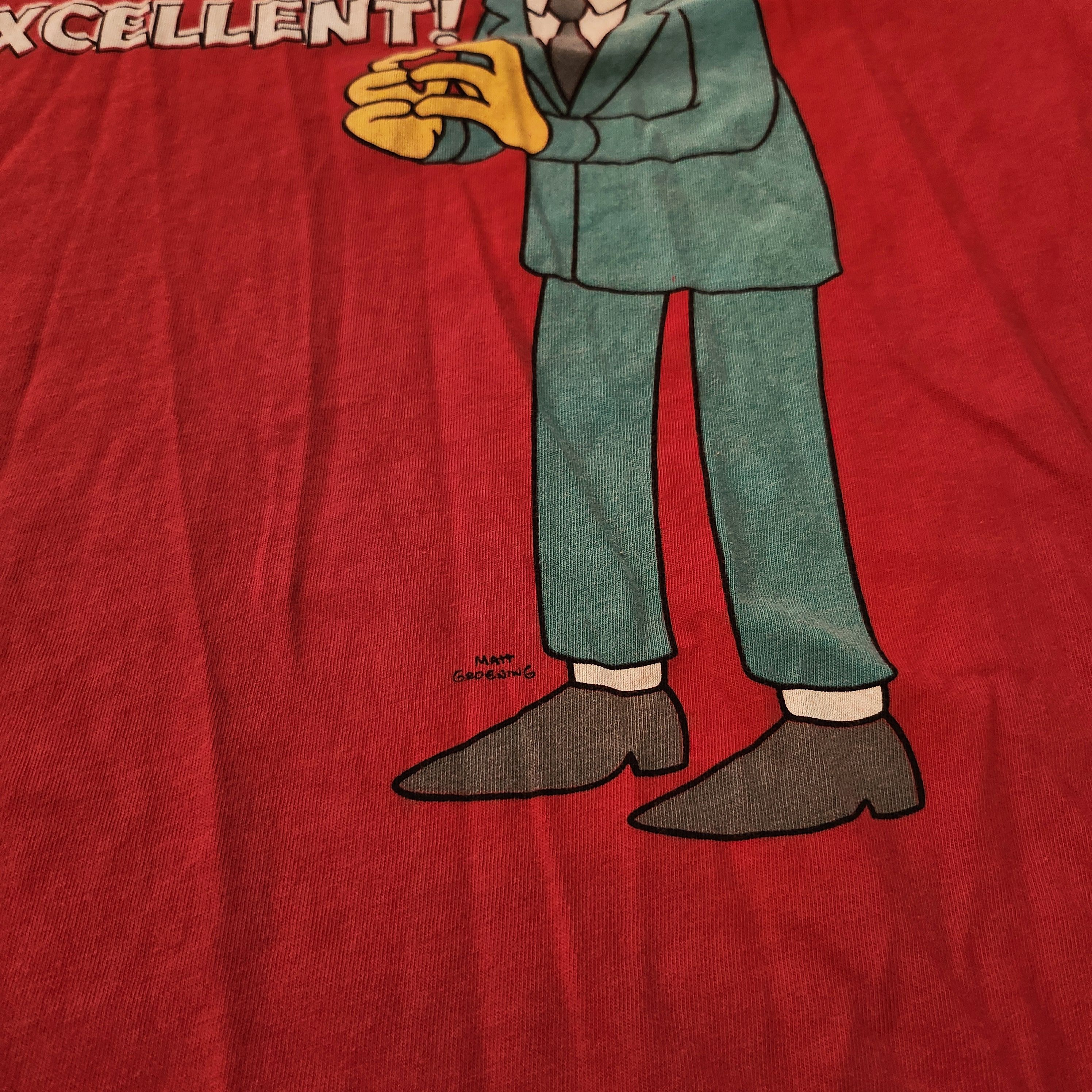 The Simpsons × Vintage 2012 Mr. Burns Excellent tshirt Size US M / EU 48-50 / 2 - 2 Thumbnail