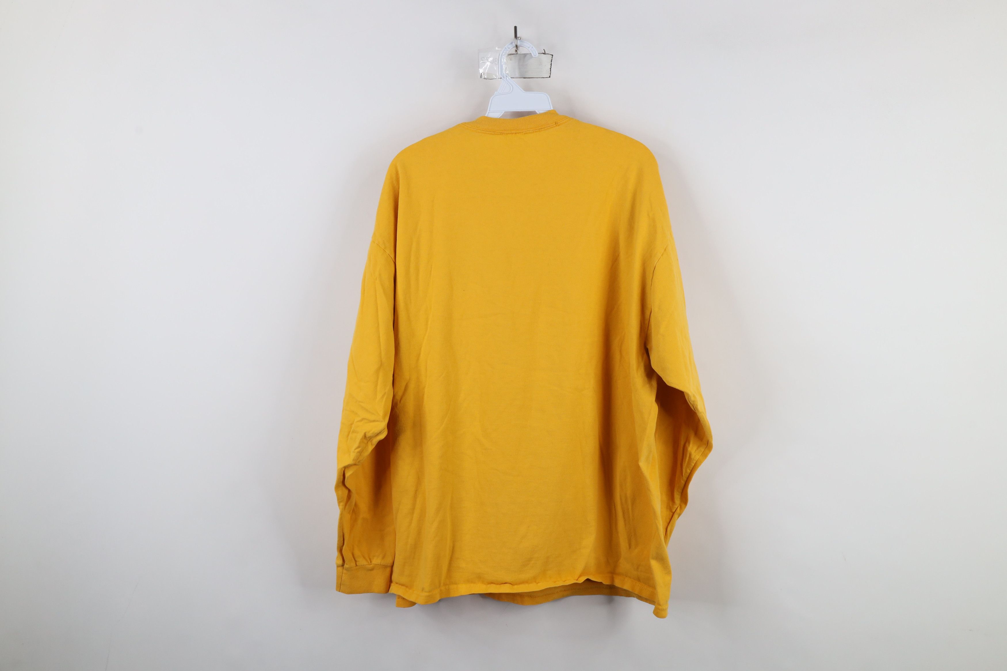 Vintage Vintage 90s University of Michigan Long Sleeve T-Shirt Size US XL / EU 56 / 4 - 10 Thumbnail