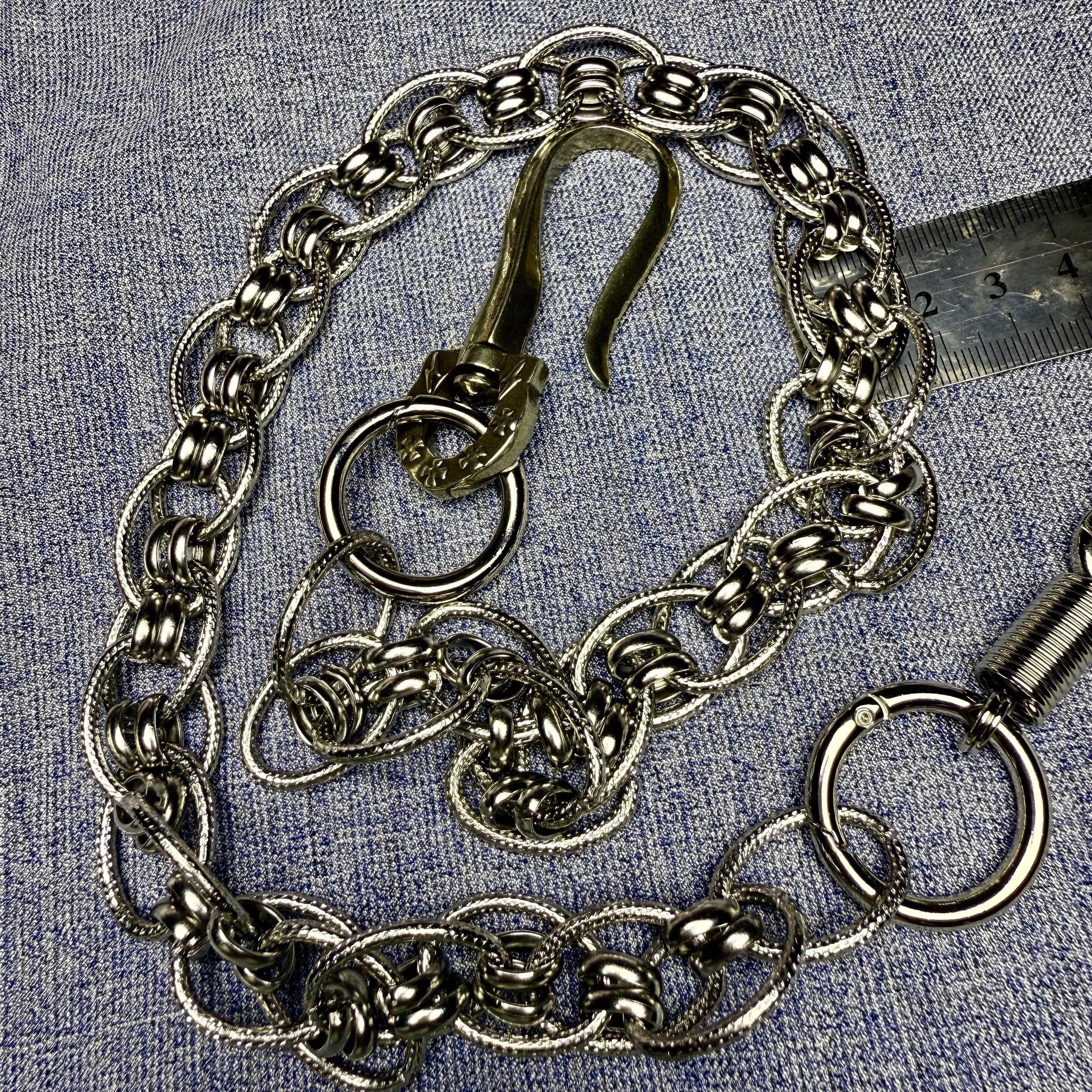Japanese Brand × Jewelry Handmade Punk Wide Weave Pants Chain Size ONE SIZE - 2 Thumbnail