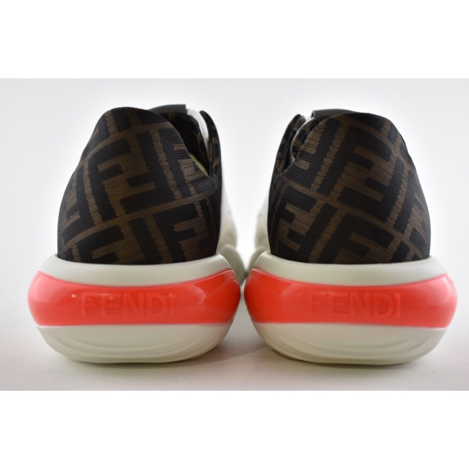 Fendi Fendi Mens White FF Technical Fabric Logo Sneaker Flat Size US 7.5 / EU 40-41 - 10 Thumbnail