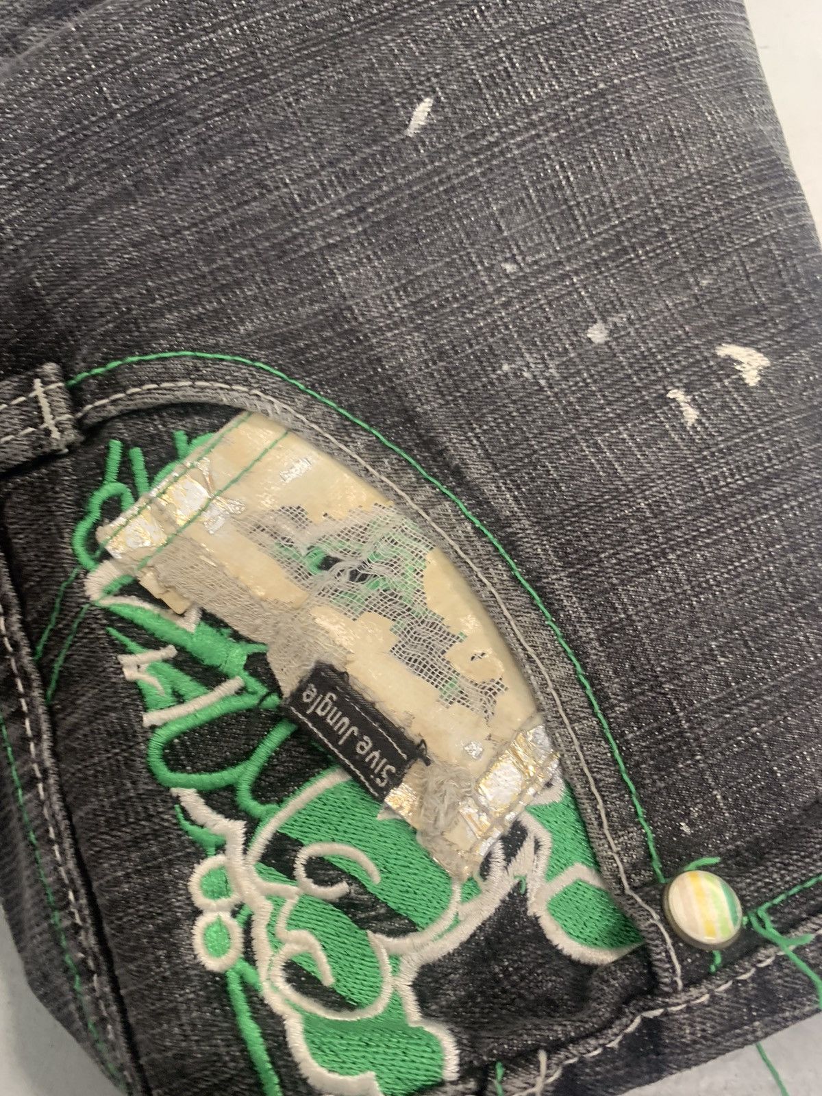 Southpole Vintage 5ive jungle & co. Y2K baggy fit denim Size US 38 / EU 54 - 8 Thumbnail