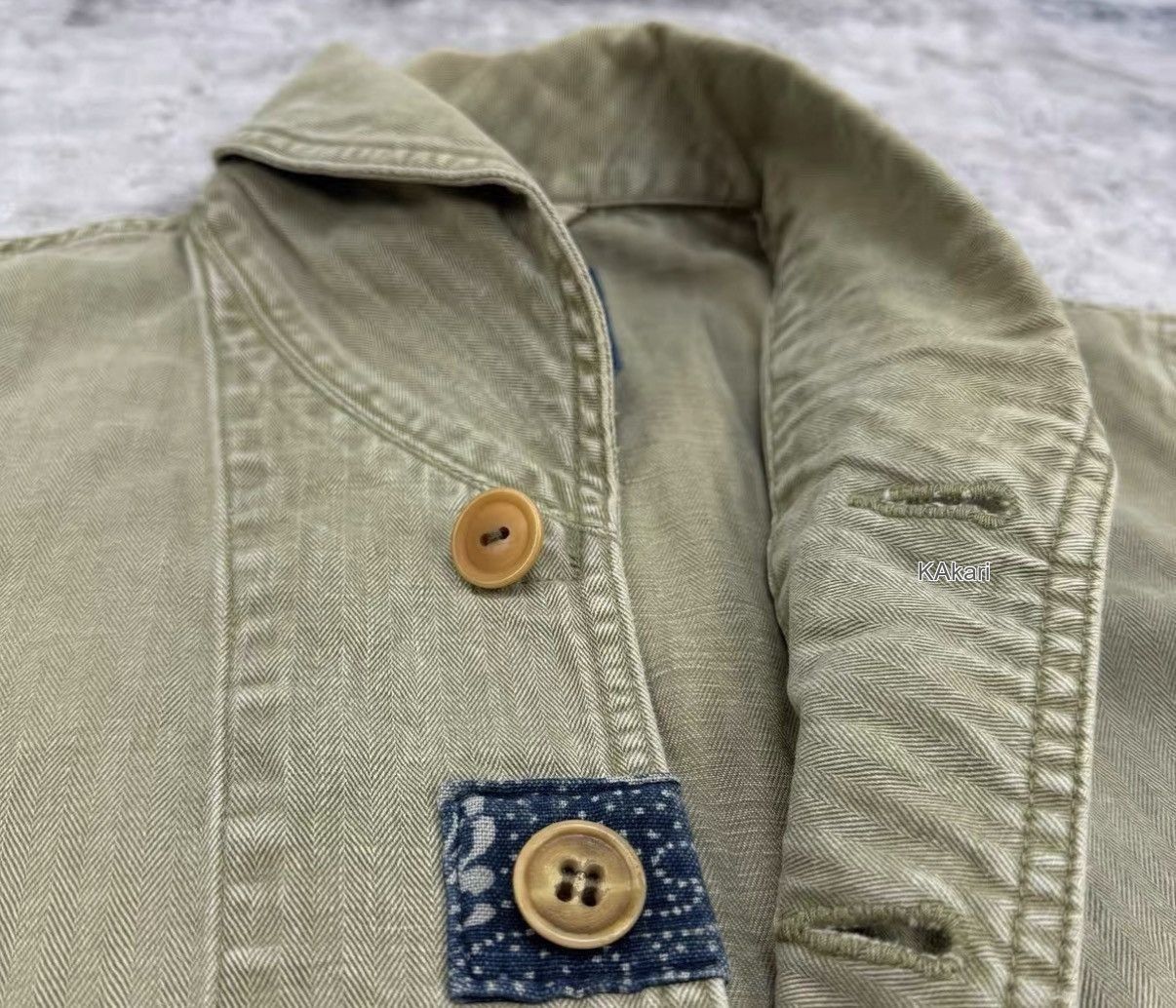 Visvim Green Button-Front Light Jacket with Pockets wxx Size US M / EU 48-50 / 2 - 3 Thumbnail