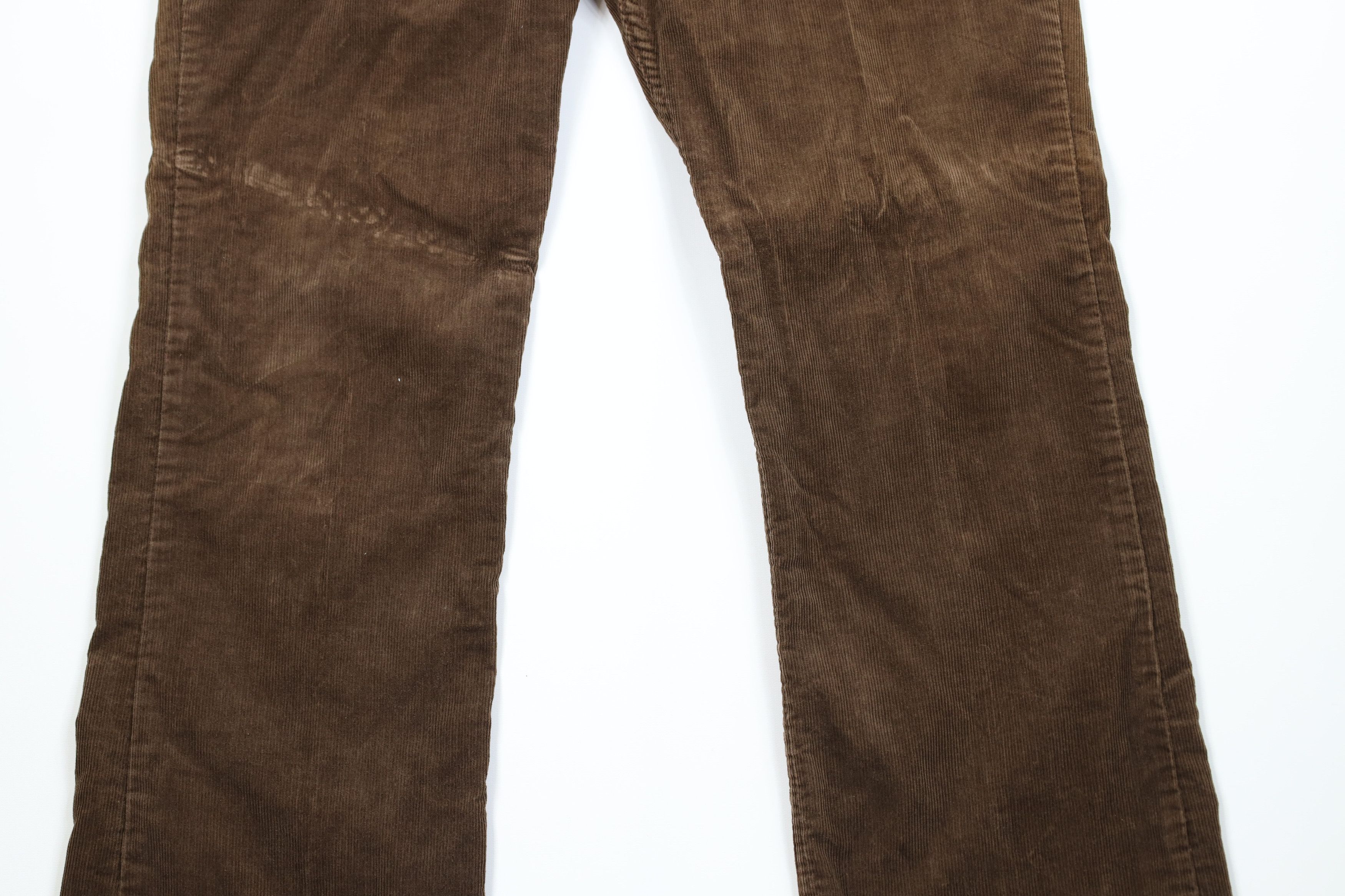 Levi's Vintage 80s Levis 517 Orange Tab Wide Leg Corduroy Pants USA Size US 38 / EU 54 - 3 Thumbnail