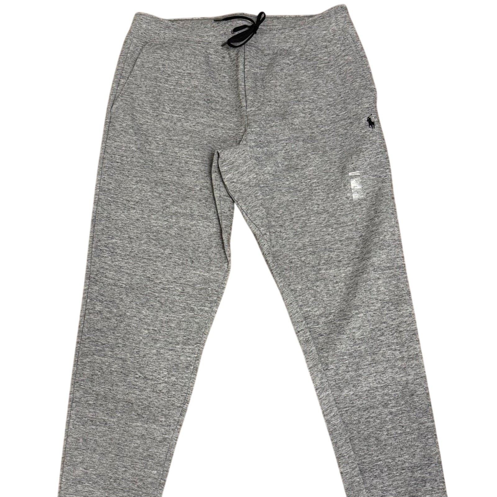 Polo Ralph Lauren Double Knit Tech Jogger Pants Gray Size L
