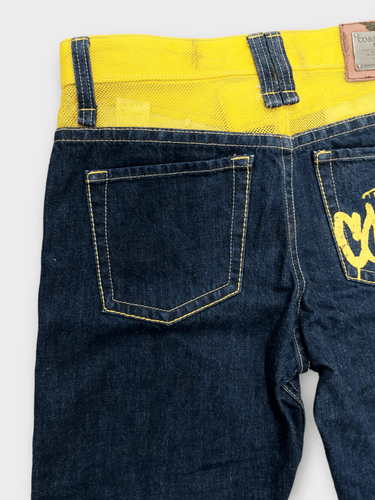 Japanese Co & Lu Pocket Logo Jeans