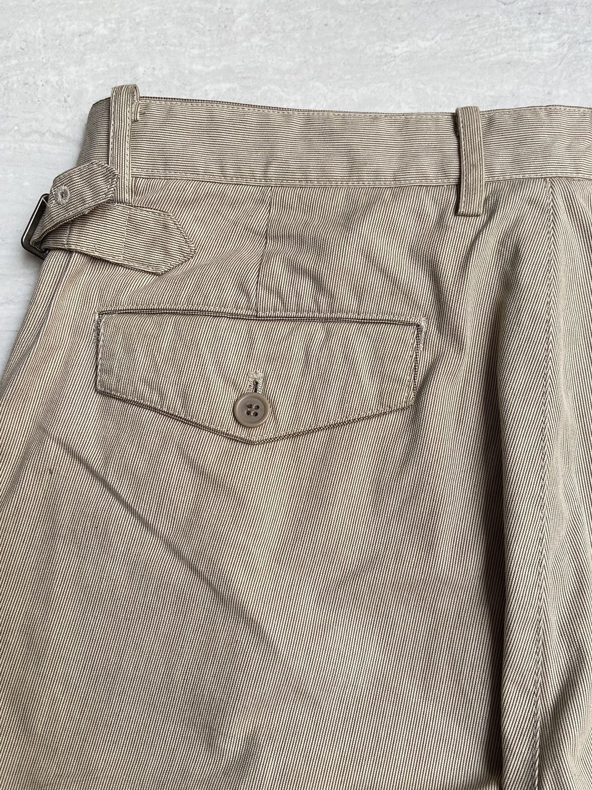 Yohji Yamamoto A.A.R Yohji Yamamoto Durban Cream Long Pants Size US 30 / EU 46 - 15 Thumbnail