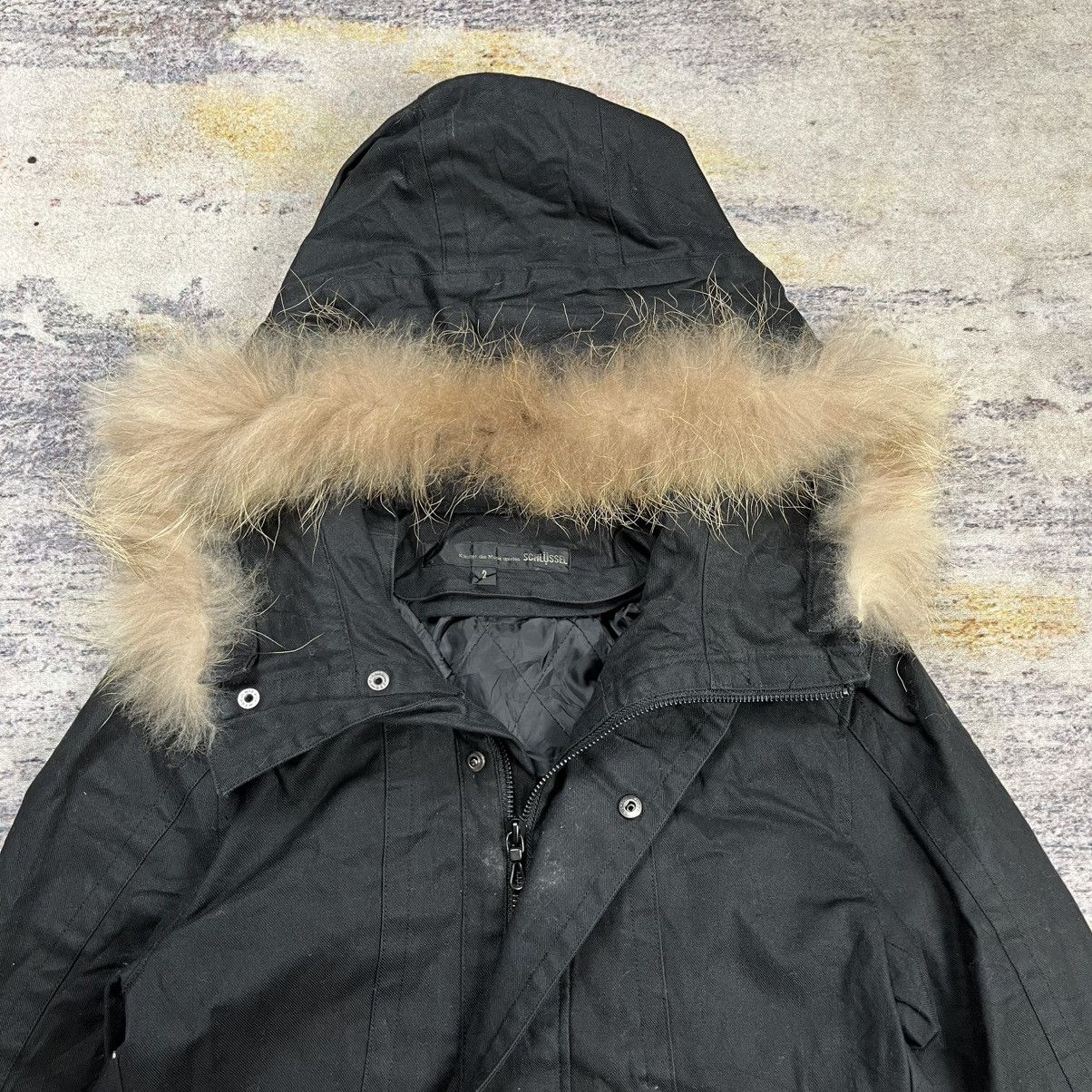 If Six Was Nine × Le Grande Bleu (L.G.B.) × Schlussel Schlussel raccoon fur parka jacket vkei style Size US S / EU 44-46 / 1 - 3 Thumbnail