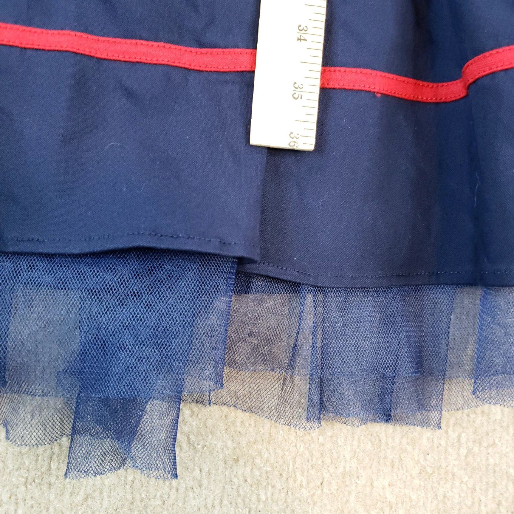 Vintage Thor Sailor Dress Marvel Blue V Neck Fit & Flare Midi Dress Womens Size 18 Size XXL / US 16-18 / IT 52-54 - 3 Thumbnail
